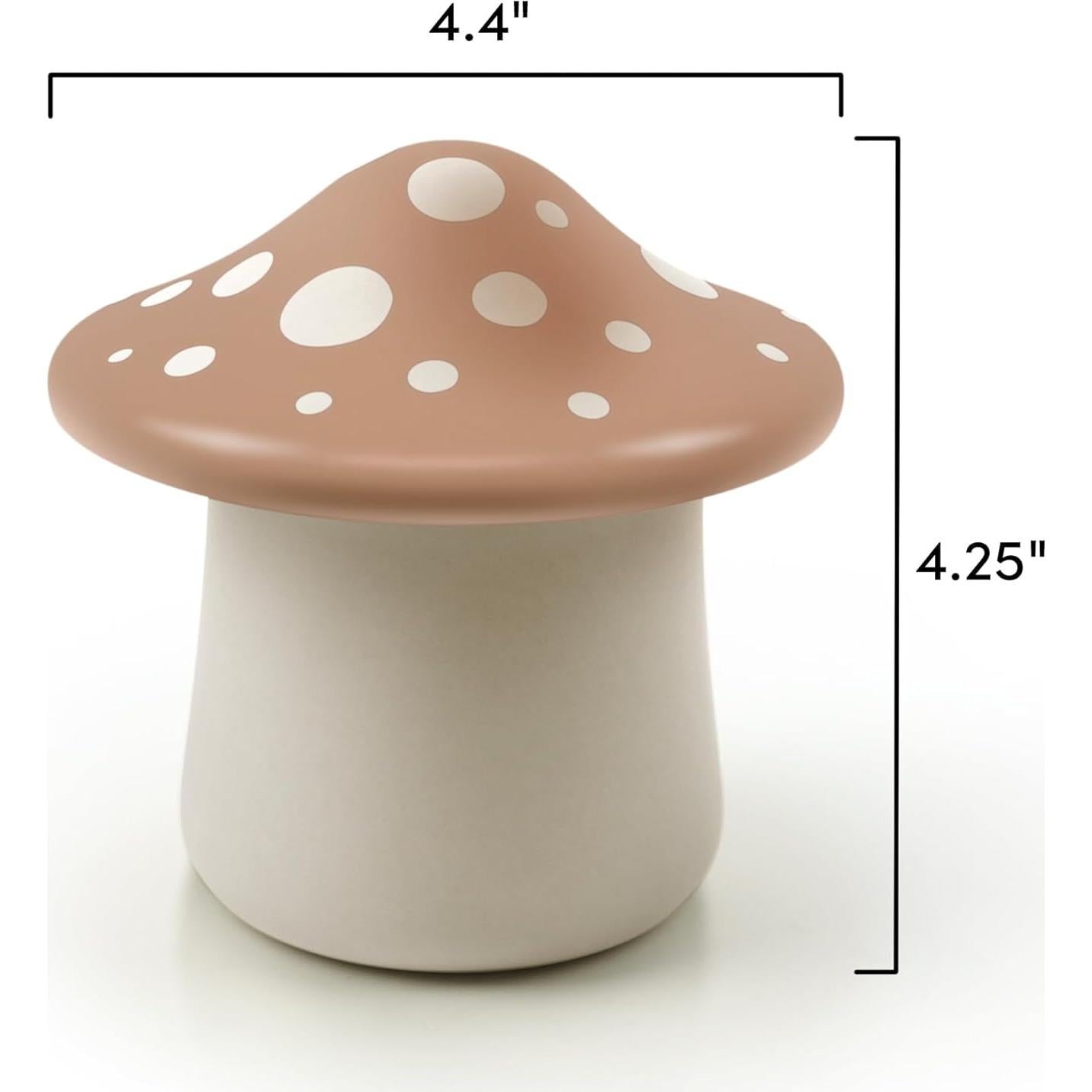 Contenedor de Mantequilla Forage Fred Cerámica 113g Diseño Champiñón