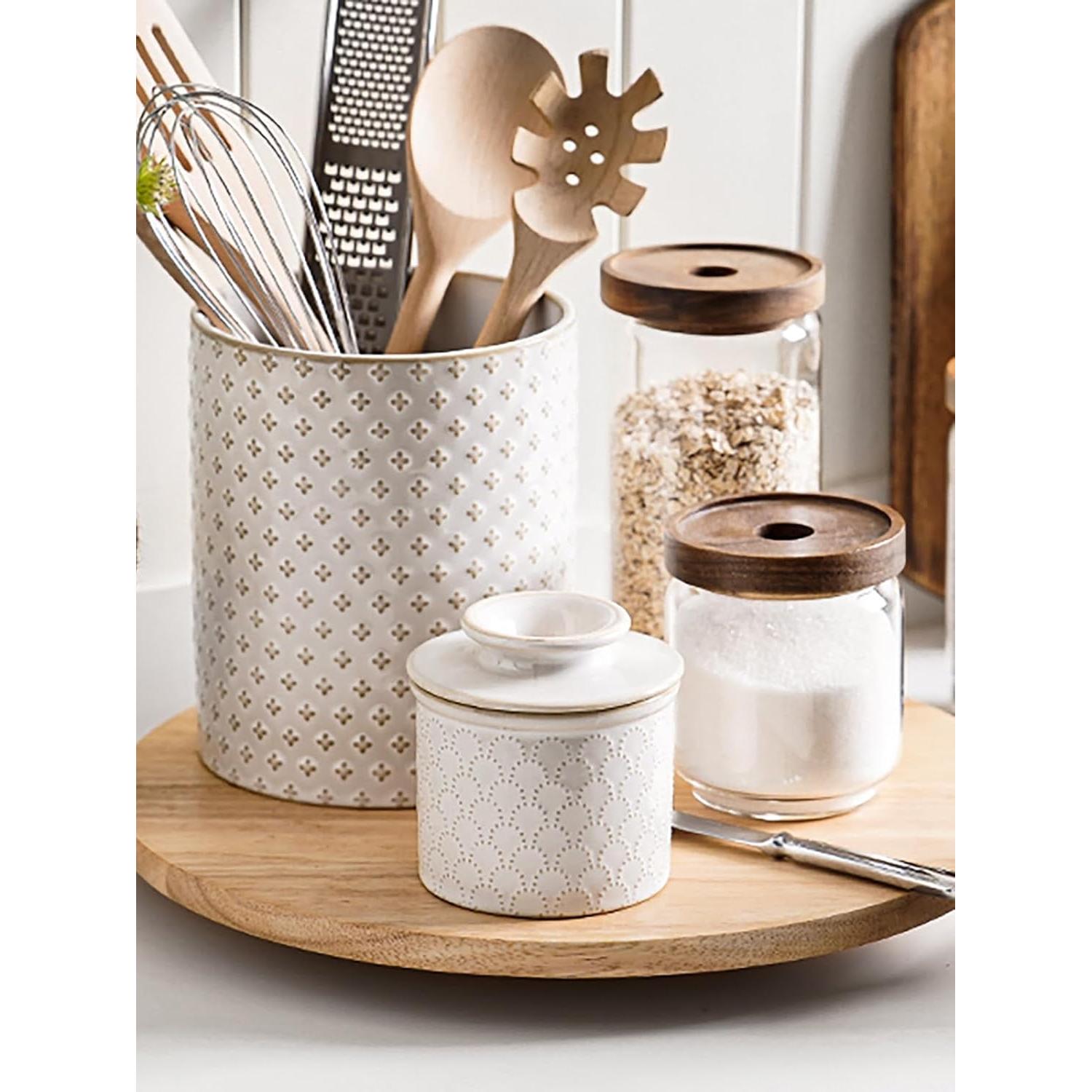 Tazón de Mantequilla LE TAUCI con Tapa y Sello Hermético 0.75kg