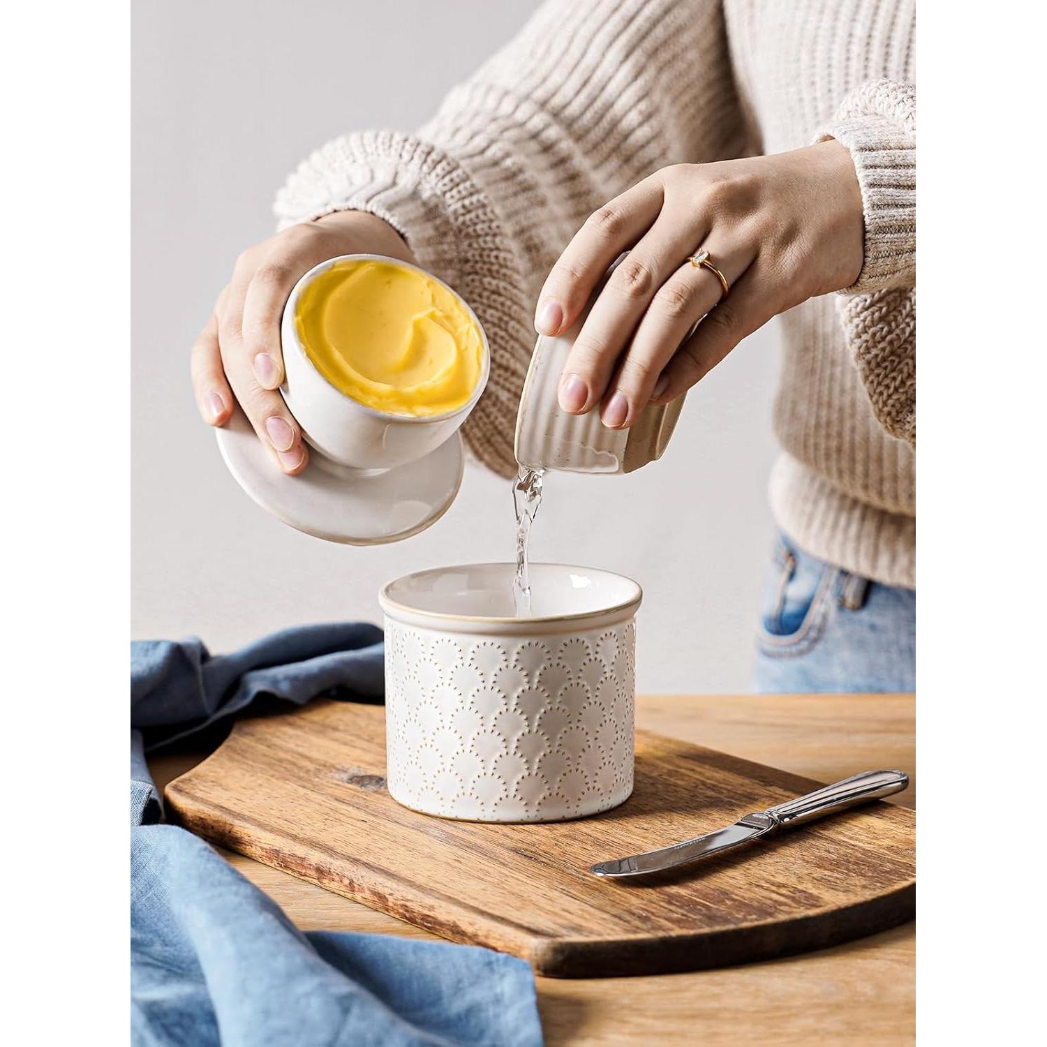 Tazón de Mantequilla LE TAUCI con Tapa y Sello Hermético 0.75kg