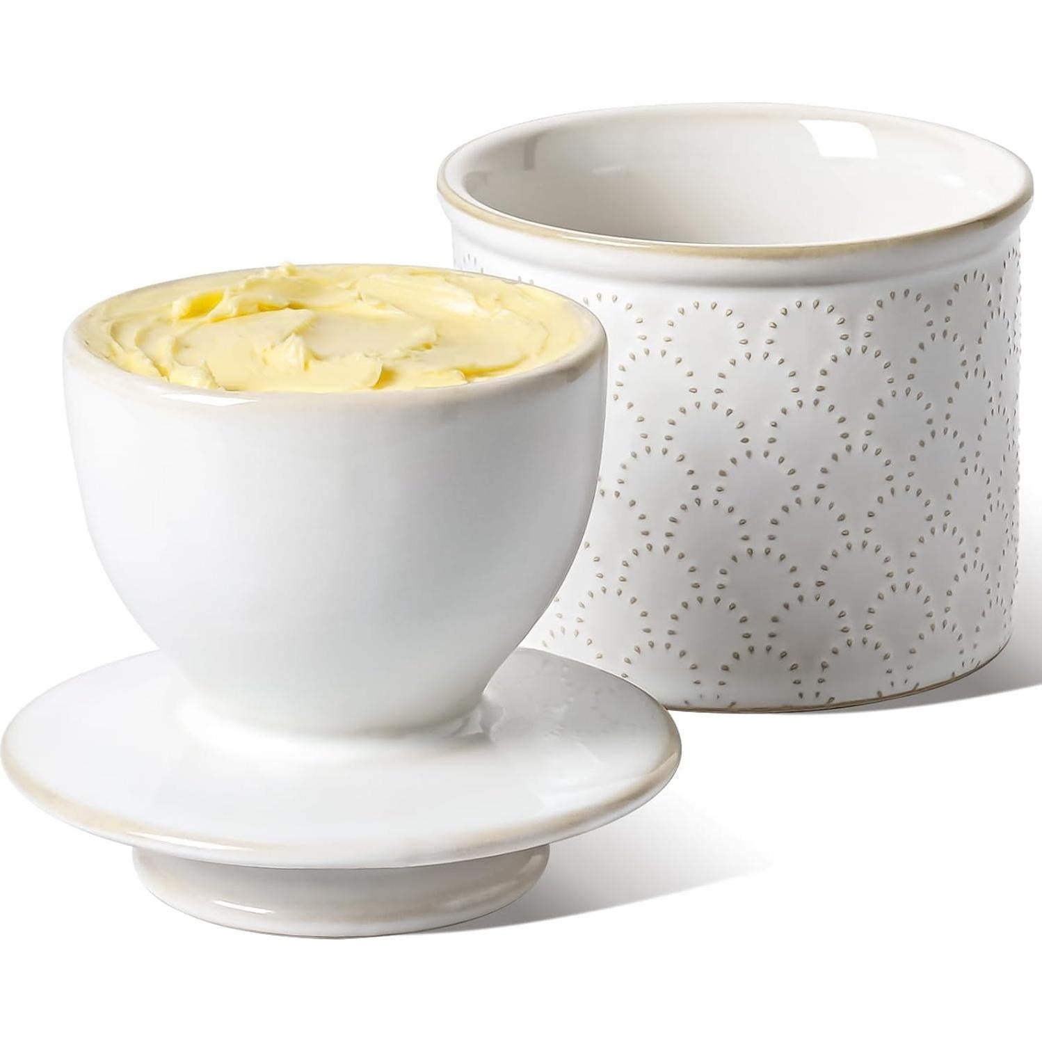 Tazón de Mantequilla LE TAUCI con Tapa y Sello Hermético 0.75kg