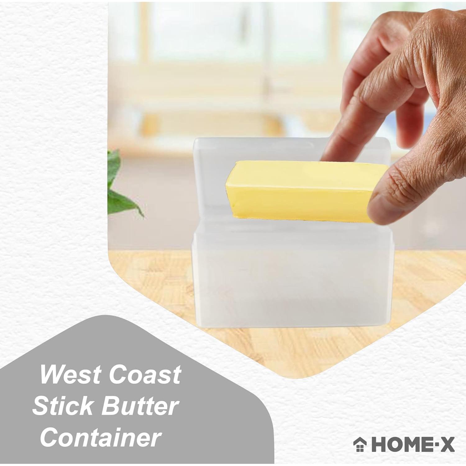 Contenedor de Mantequilla Home-X con Tapa Hermética 113g