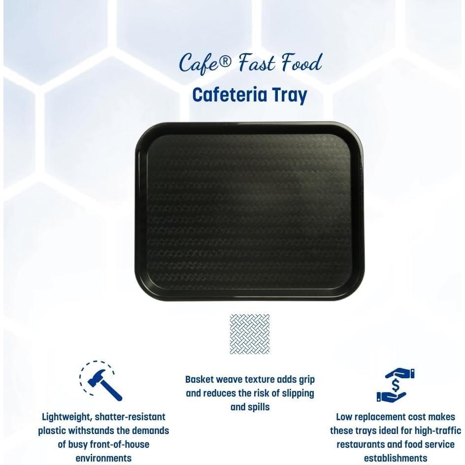 Bandeja de Servicio de Comida Carlisle 45.7x35.6cm Antideslizante