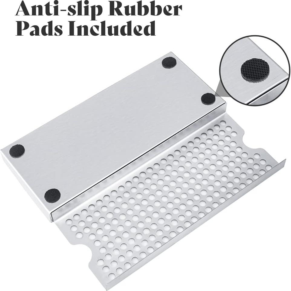 Bandeja de Goteo de Cerveza TMCRAFT Acero Inoxidable 30.48x12.7cm