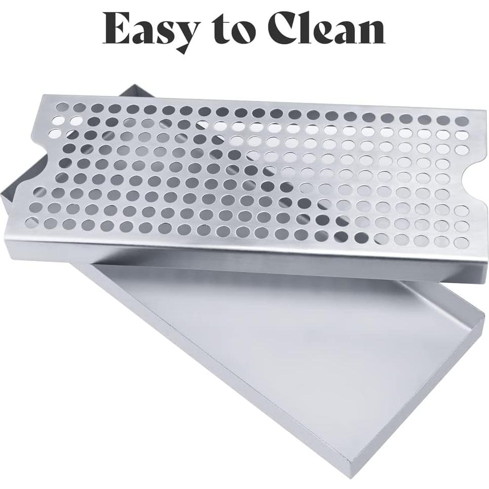 Bandeja de Goteo de Cerveza TMCRAFT Acero Inoxidable 30.48x12.7cm