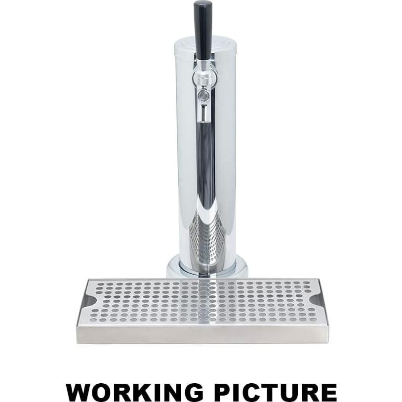 Bandeja de Goteo de Cerveza TMCRAFT Acero Inoxidable 30.48x12.7cm