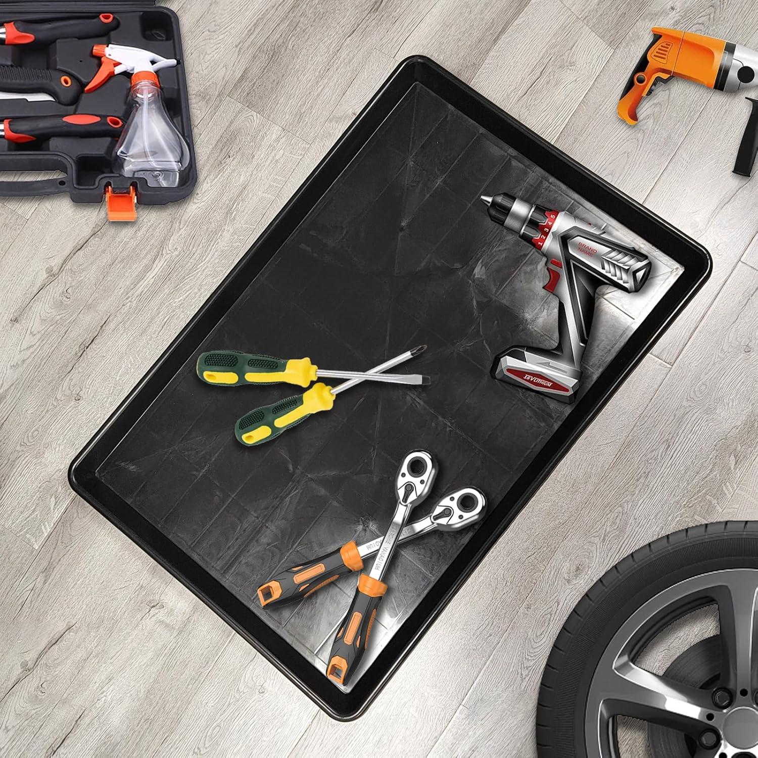 Bandeja de Goteo de Aceite Hlimior 90x60 cm - 3 Piezas