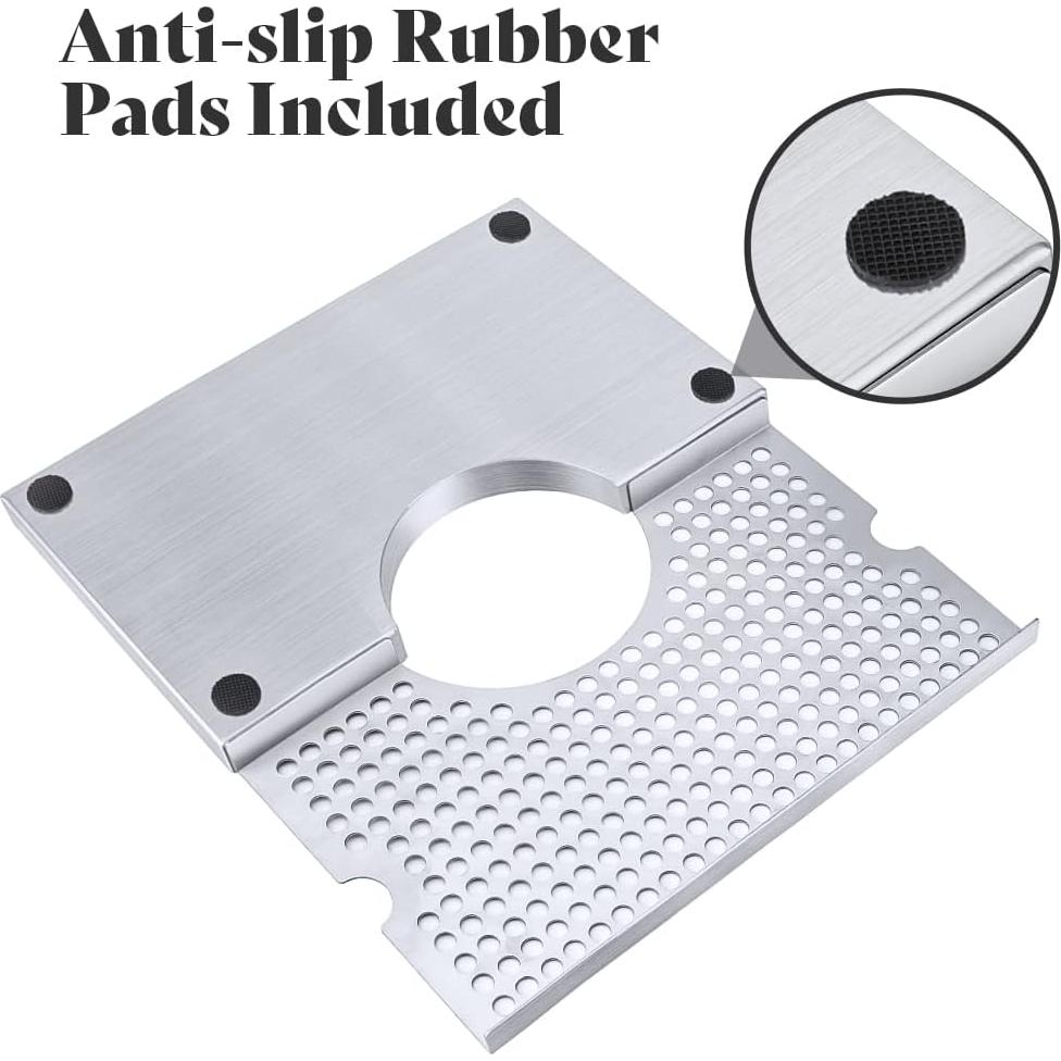 Bandeja de Goteo de Acero Inoxidable TMCRAFT 30.48x17.78cm