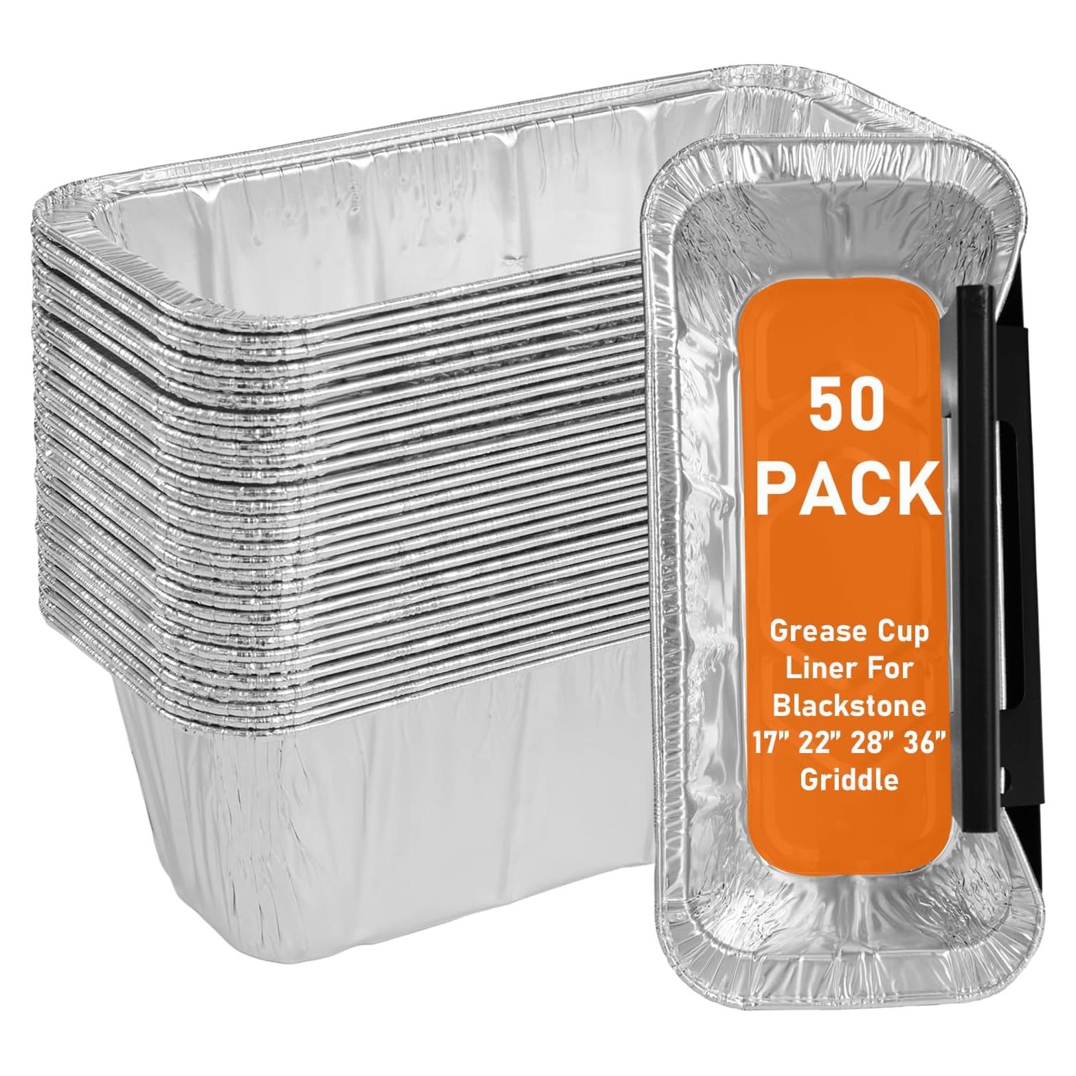 Paquete de 50 Forros de Grasa Desechables Blackstone 5017