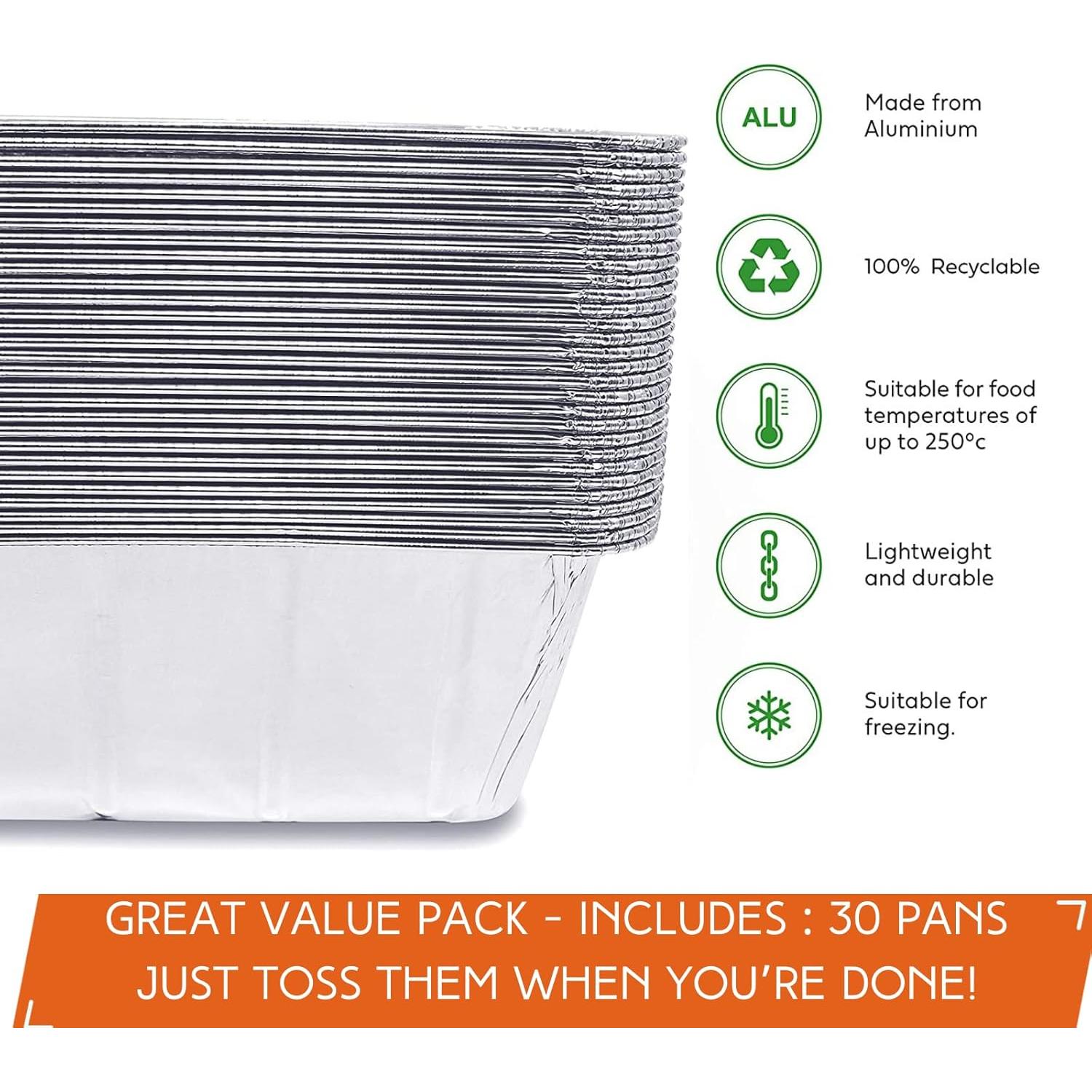 Paquete de 30 forros de bandeja de goteo Blackstone 43-91 cm