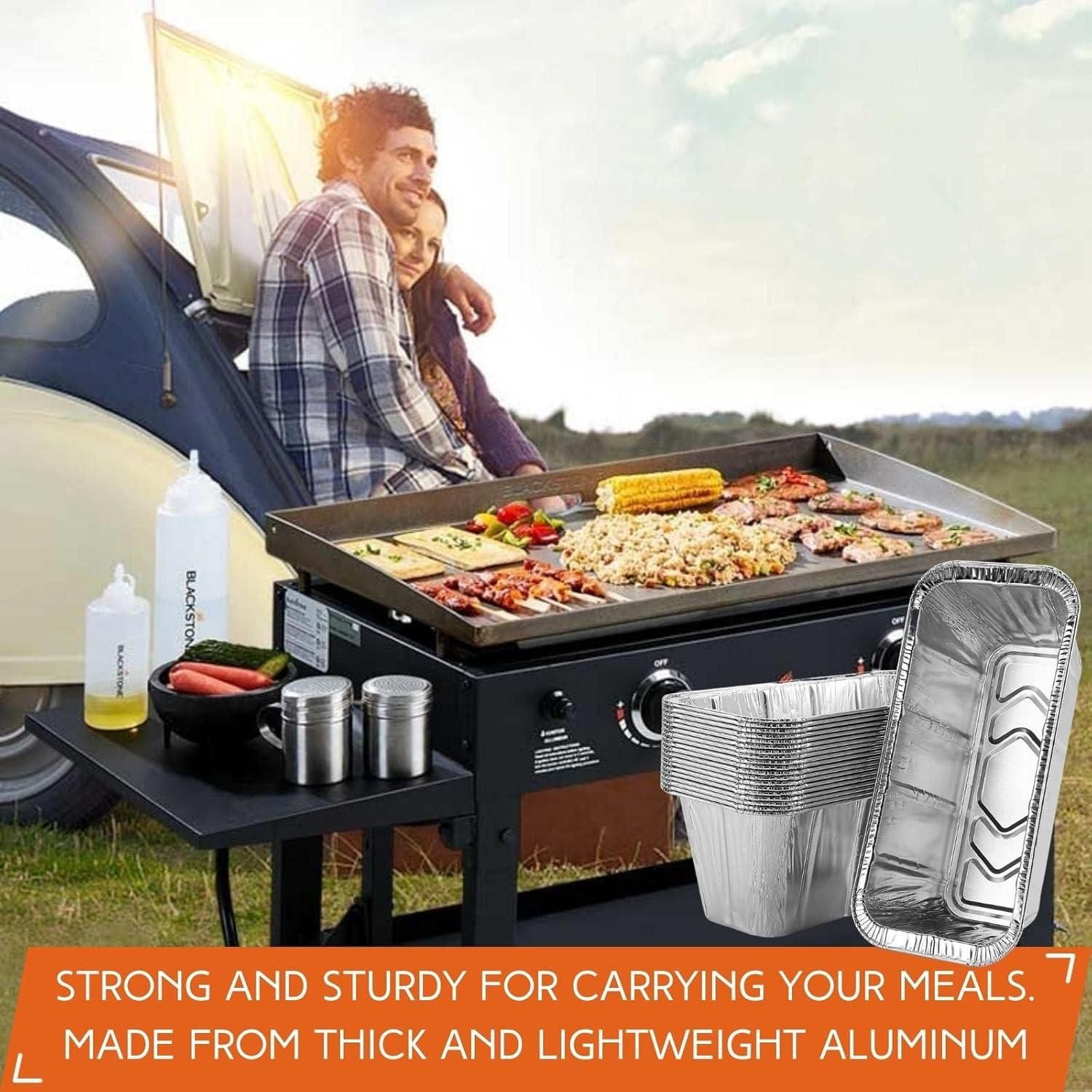 Paquete de 30 forros de bandeja de goteo Blackstone 43-91 cm