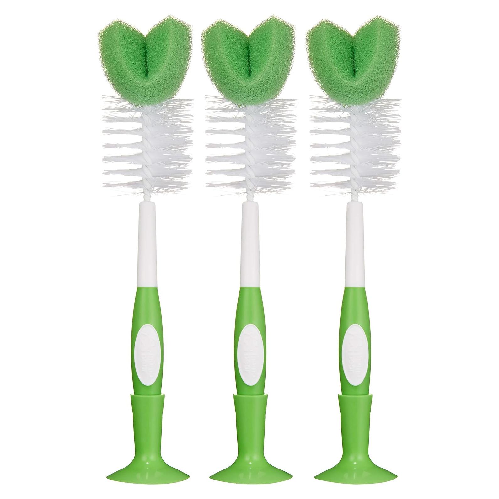 Cepillo para Botellas Mama Bear - Paquete de 3, Blanco