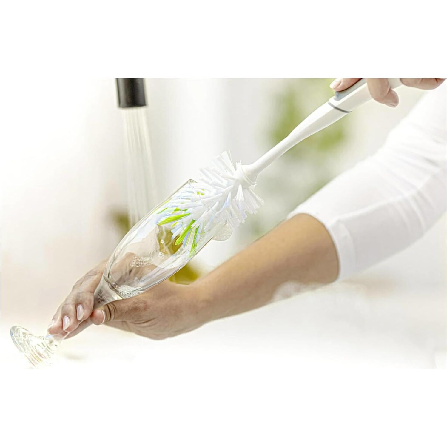 Cepillo Limpiador de Botellas Scotch-Brite, 1 Cuenta, Antideslizante