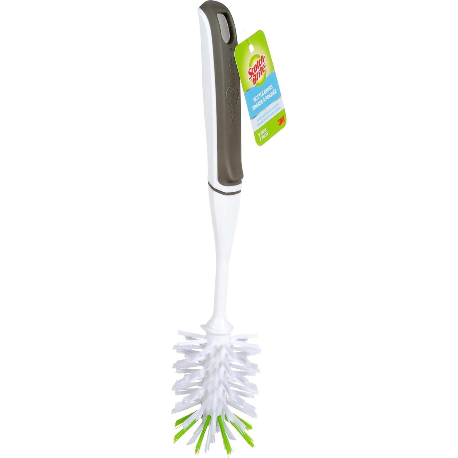 Cepillo Limpiador de Botellas Scotch-Brite, 1 Cuenta, Antideslizante