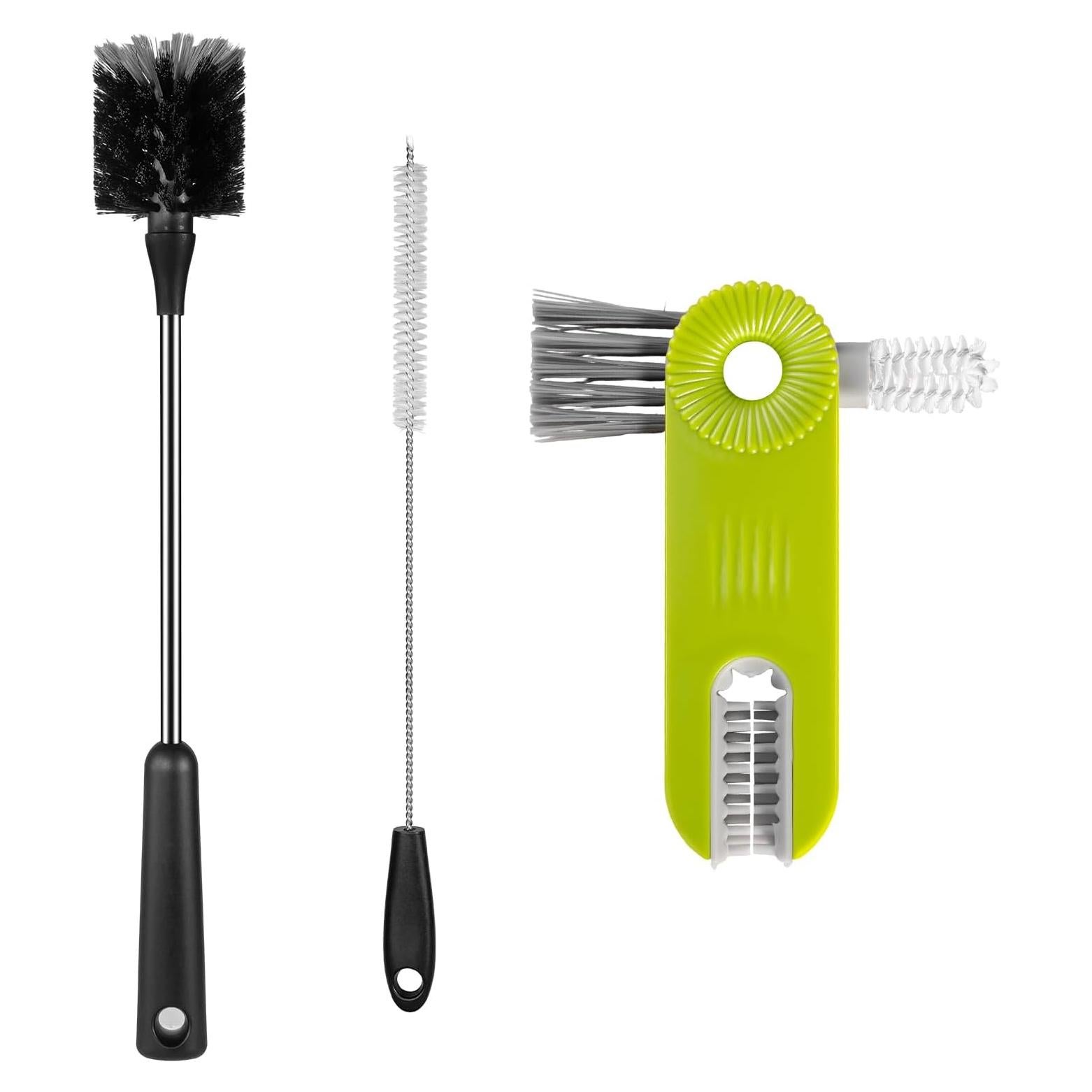 Cepillo para Botellas ToGeeKa 3 Piezas Acero Inoxidable 38.1 cm