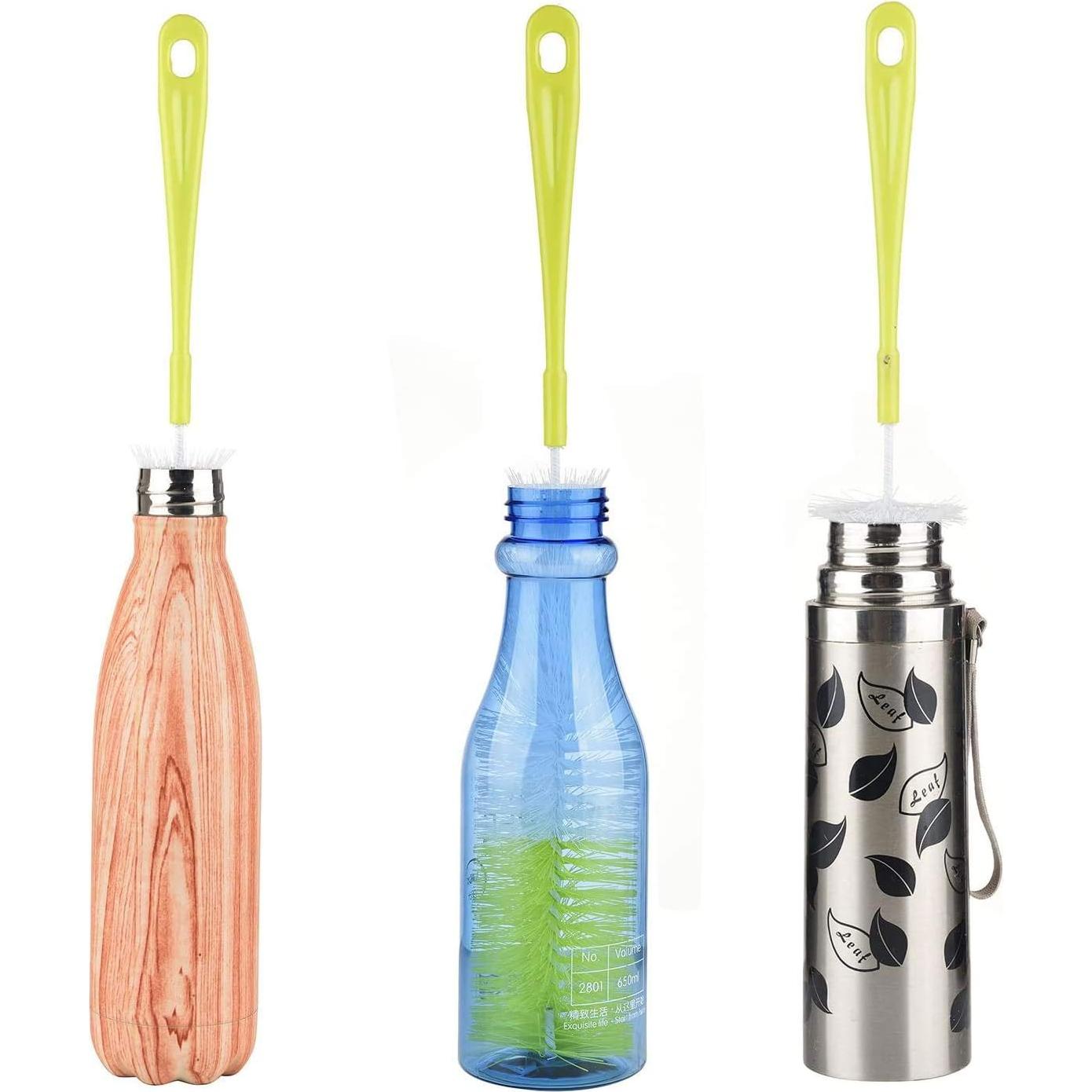 Cepillo Limpiador de Botellas ALINK 42 cm Verde Claro