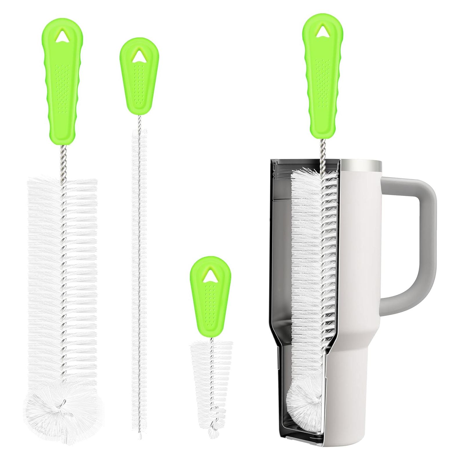 Juego de Cepillos Limpiadores de Botellas Rnoafmu - 3 Unidades