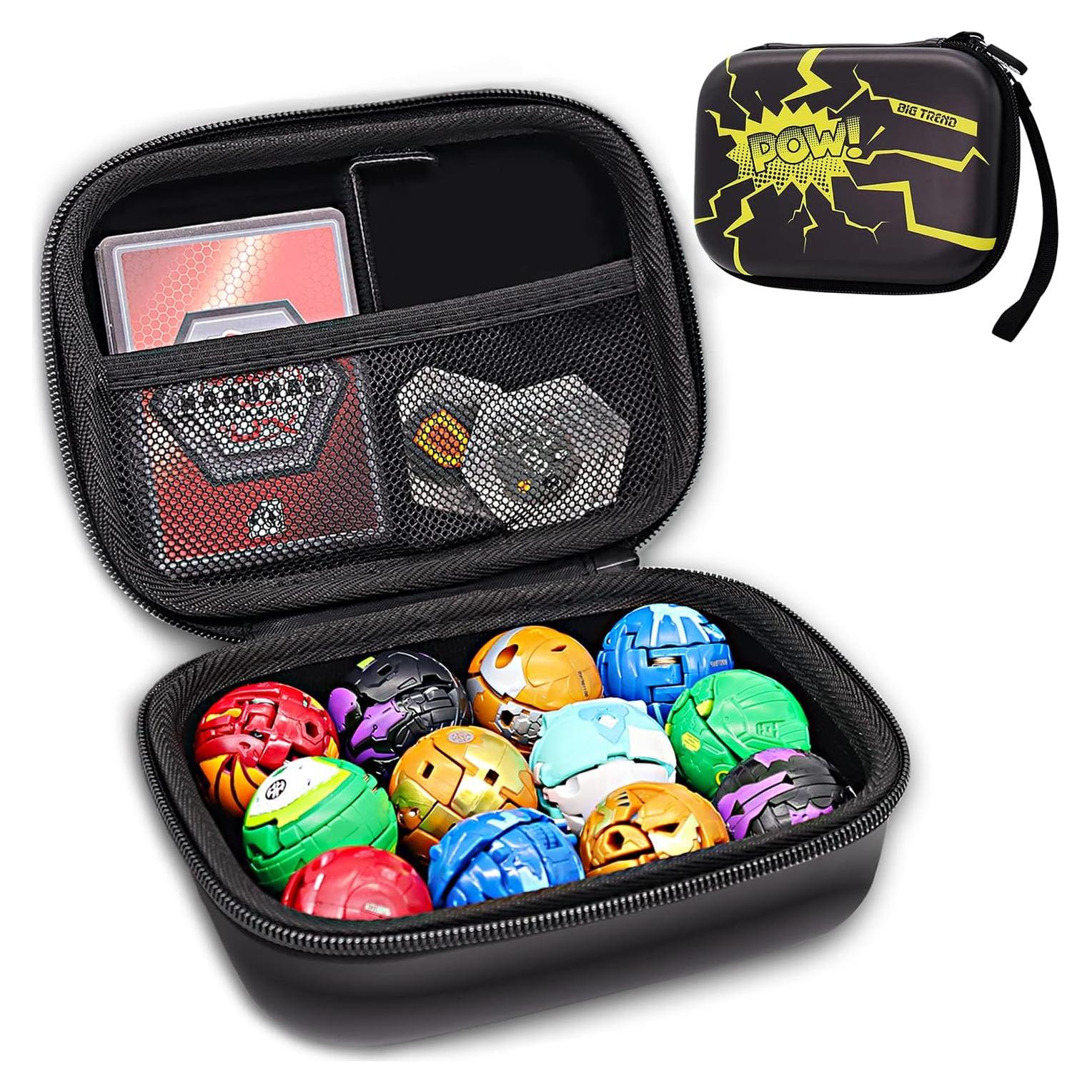 Caja Organizadora de Juguetes Bakugan 12L Negra