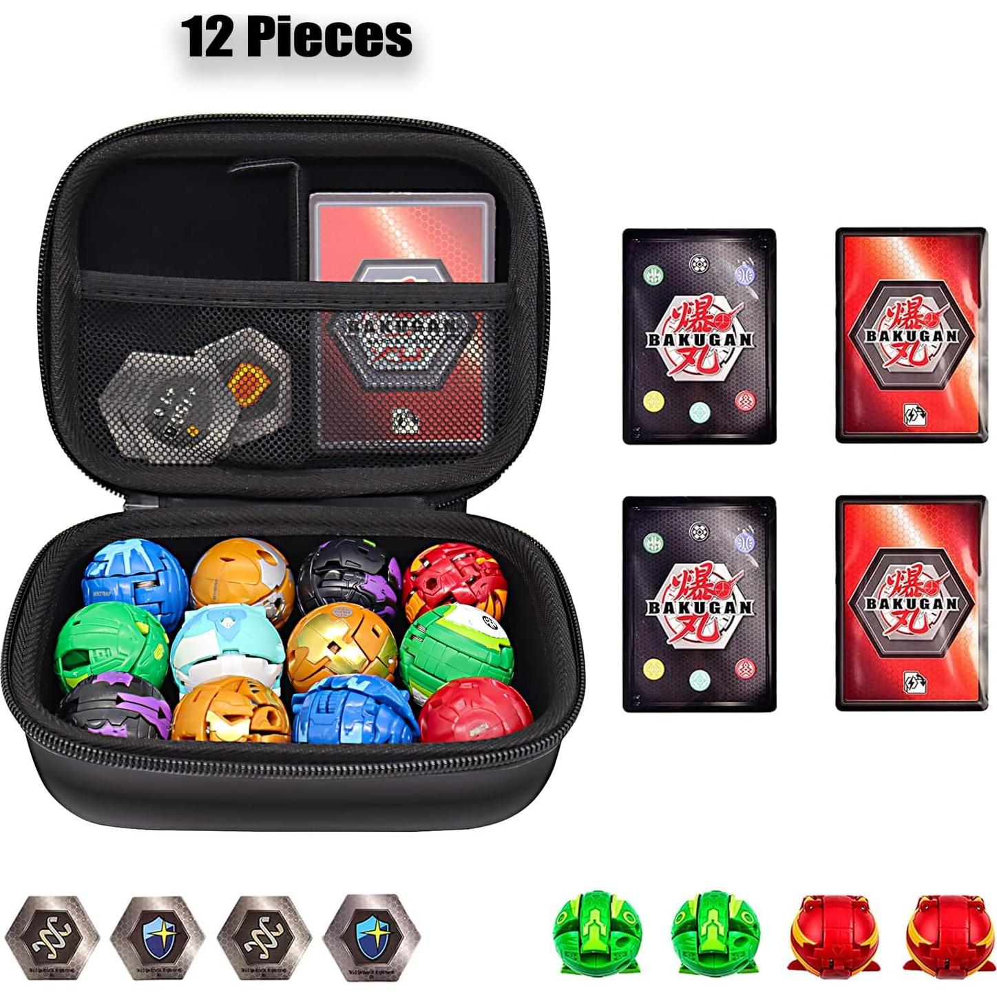 Caja Organizadora de Juguetes Bakugan 12L Negra