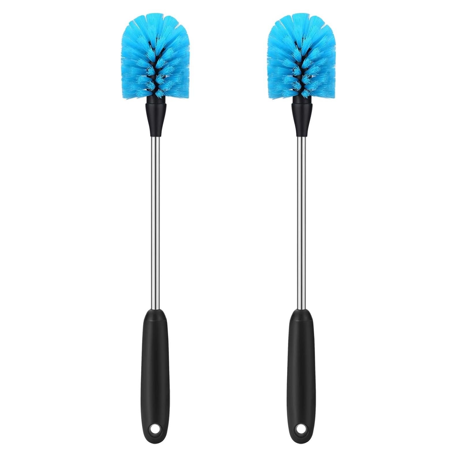 Cepillo de Botellas MOSOLAN 38.1 cm Mango Largo 2 Unidades