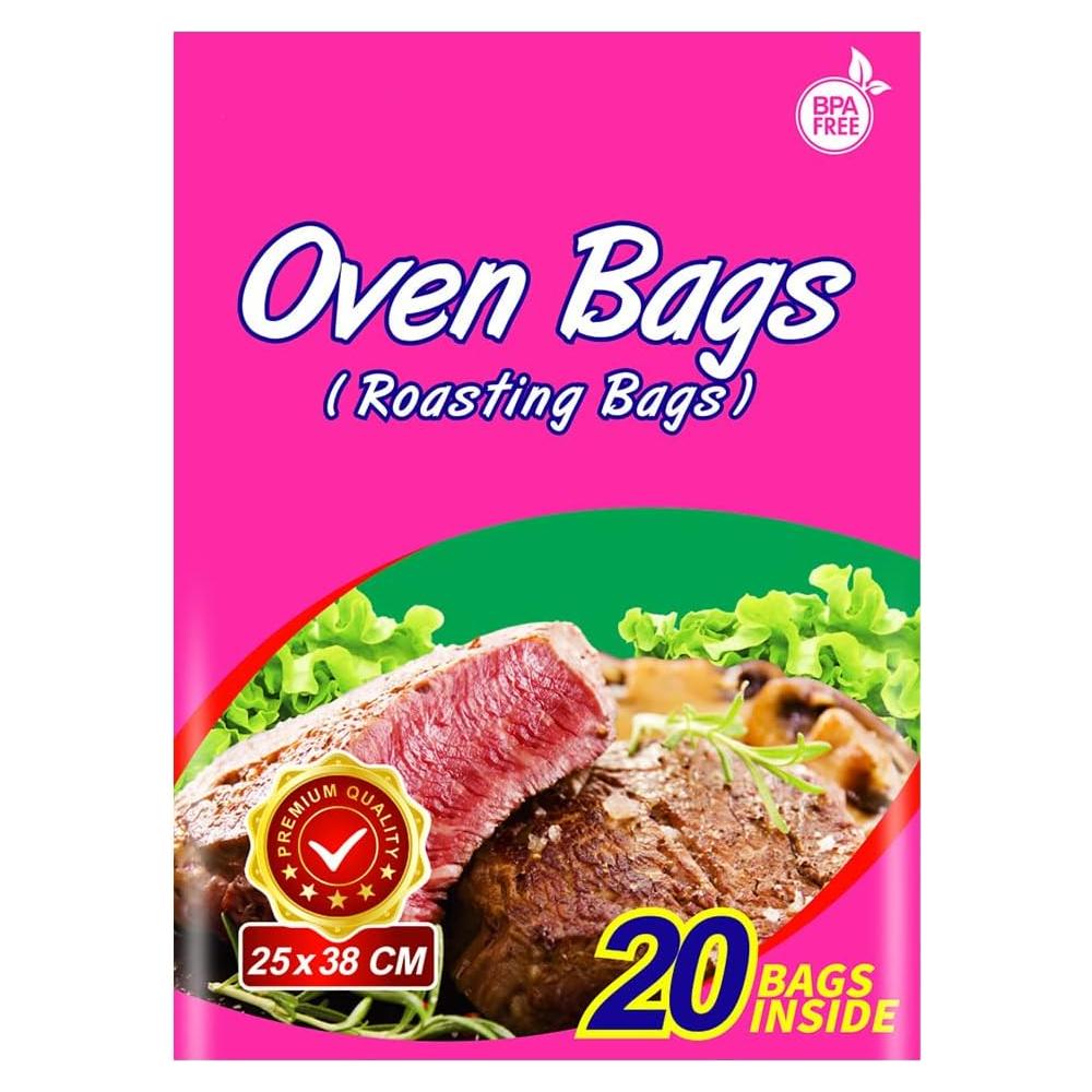 20 Bolsas para Horno OOFLAYE 25x38 cm Resistentes al Calor