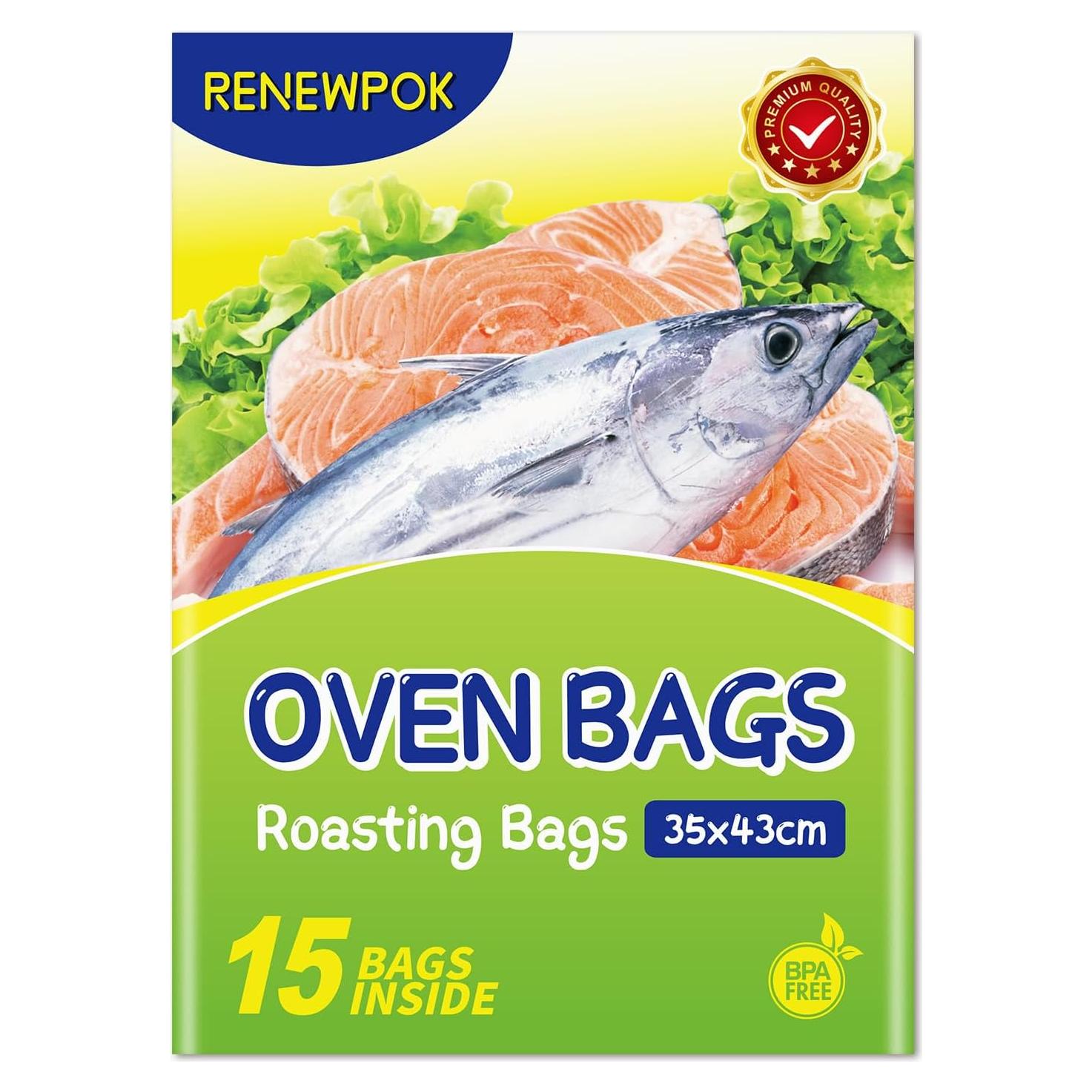 Bolsas para Asar en Horno RENEWPOK 35.1x43.2 cm 15PCS