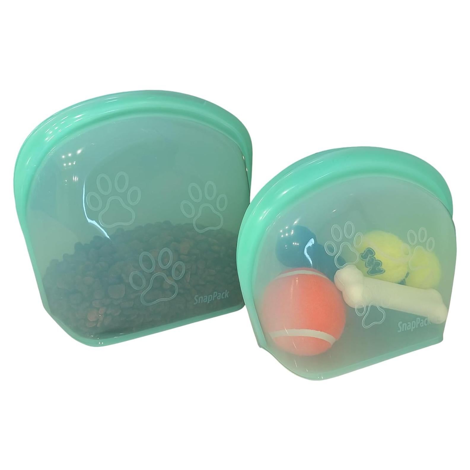 Bolsas de Silicona Reutilizables SnapPack 1650ml Teal