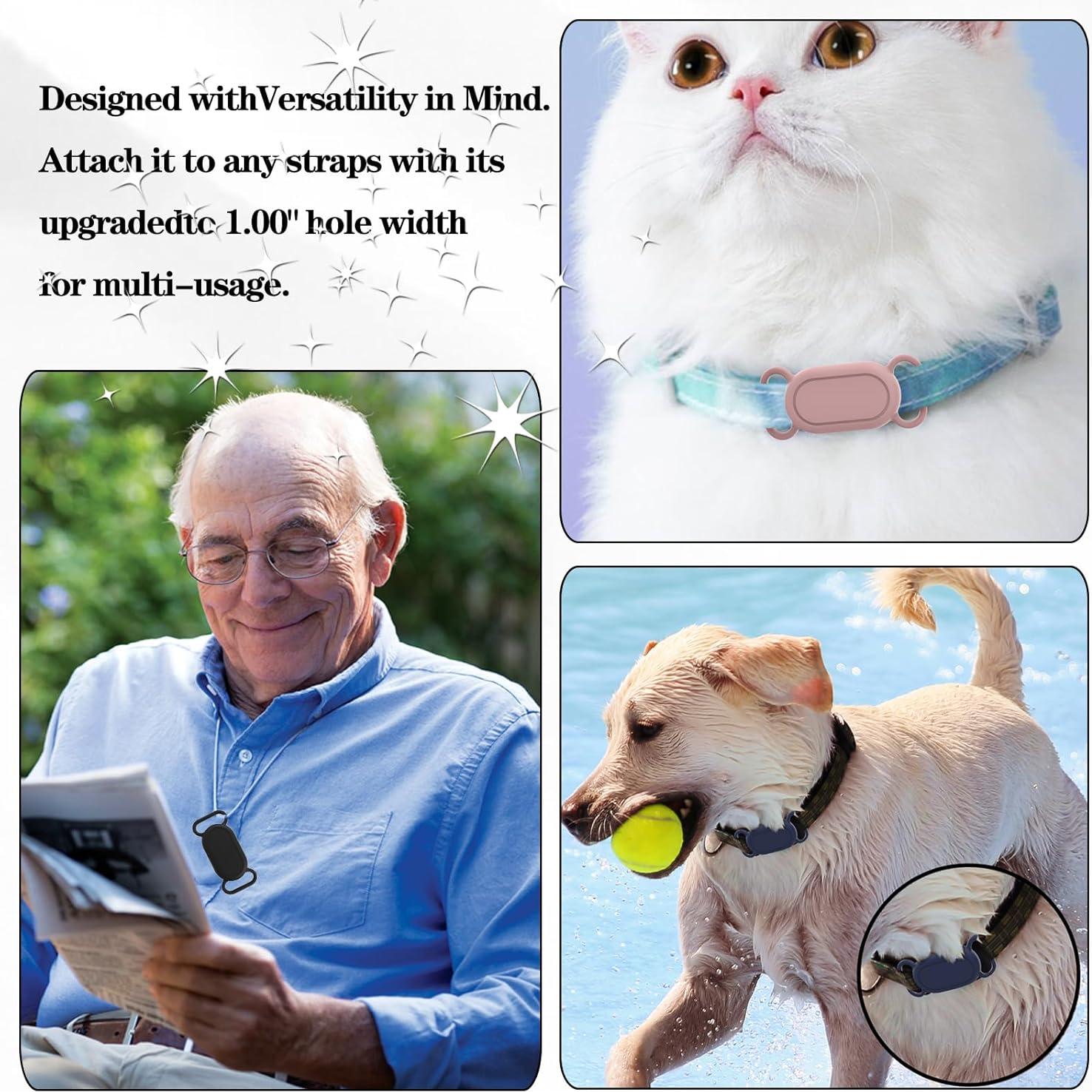 Sujetadores de Collar de Perro Rzttwl para SmartTag 2 - 2 Pzas