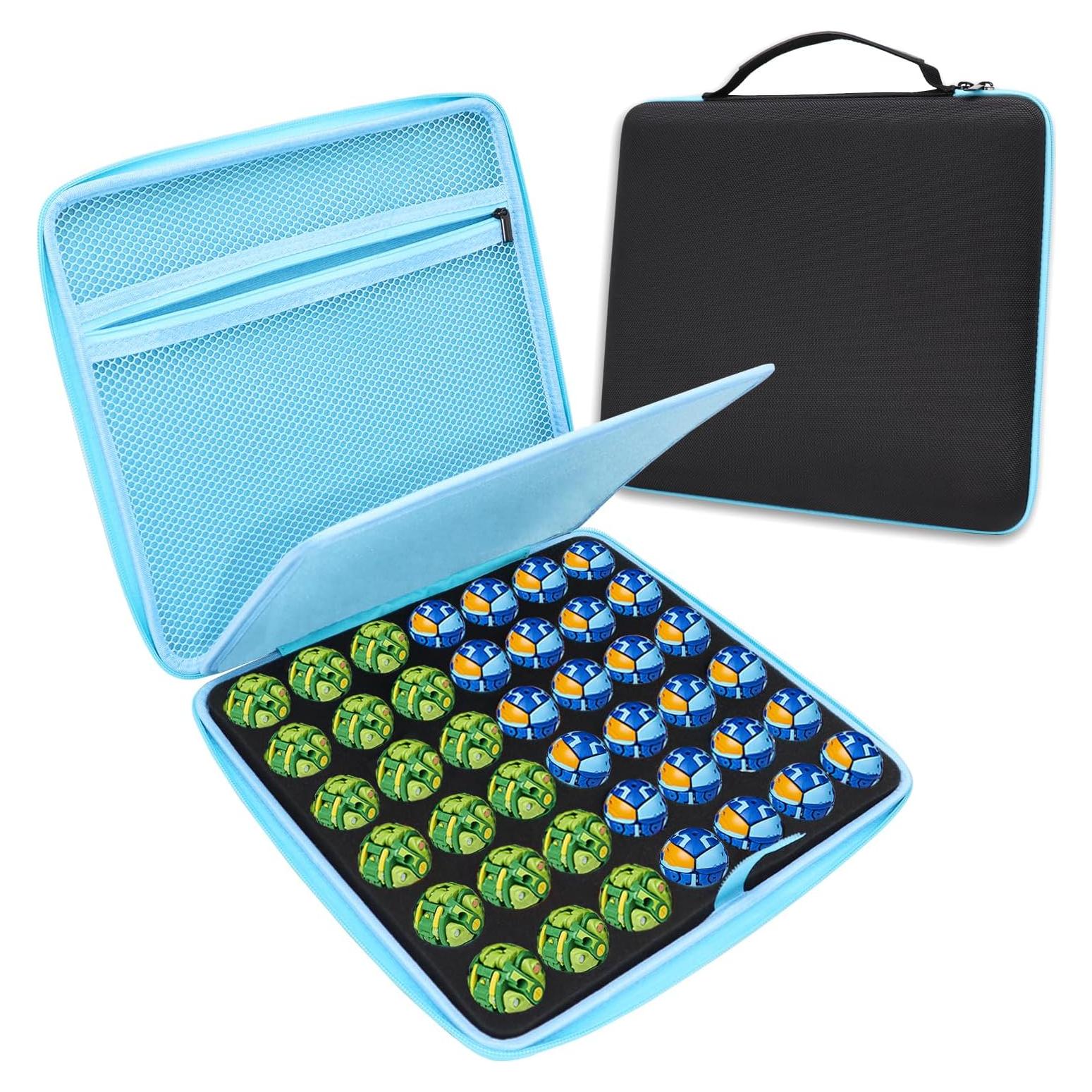 Caja de Almacenamiento FCDYLBD 42 para Juguetes Bakugan Azul