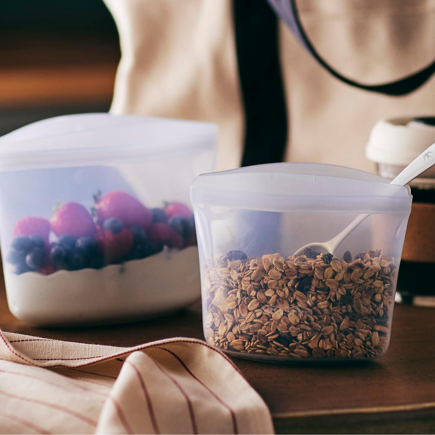 Bolsas de Almacenamiento de Alimentos Stasher 6 Piezas Silicona