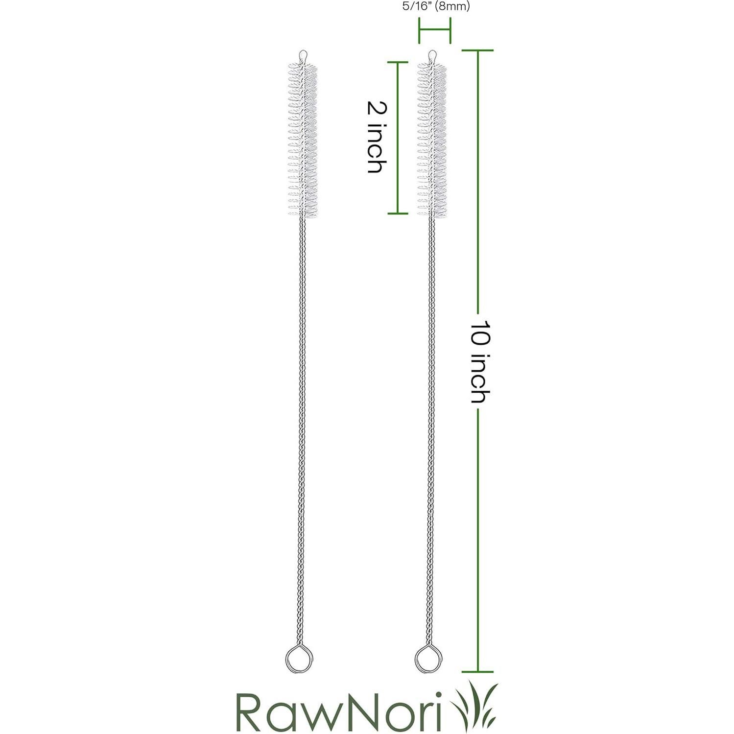 Cepillo de Limpieza para Pajitas Acero Inoxidable Rawnori 25.4 cm