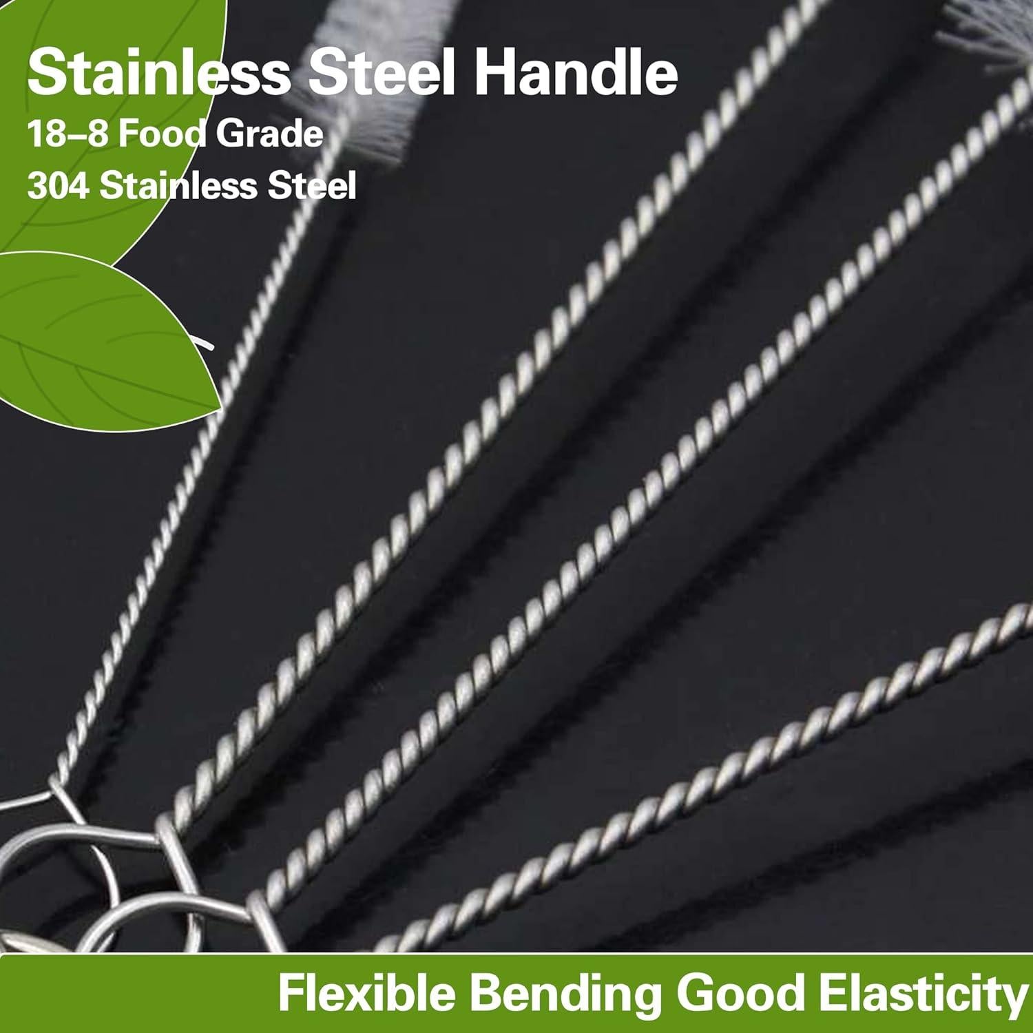 Juego de 10 Cepillos Limpiadores de Pajillas Tidy Monster 25.4 cm