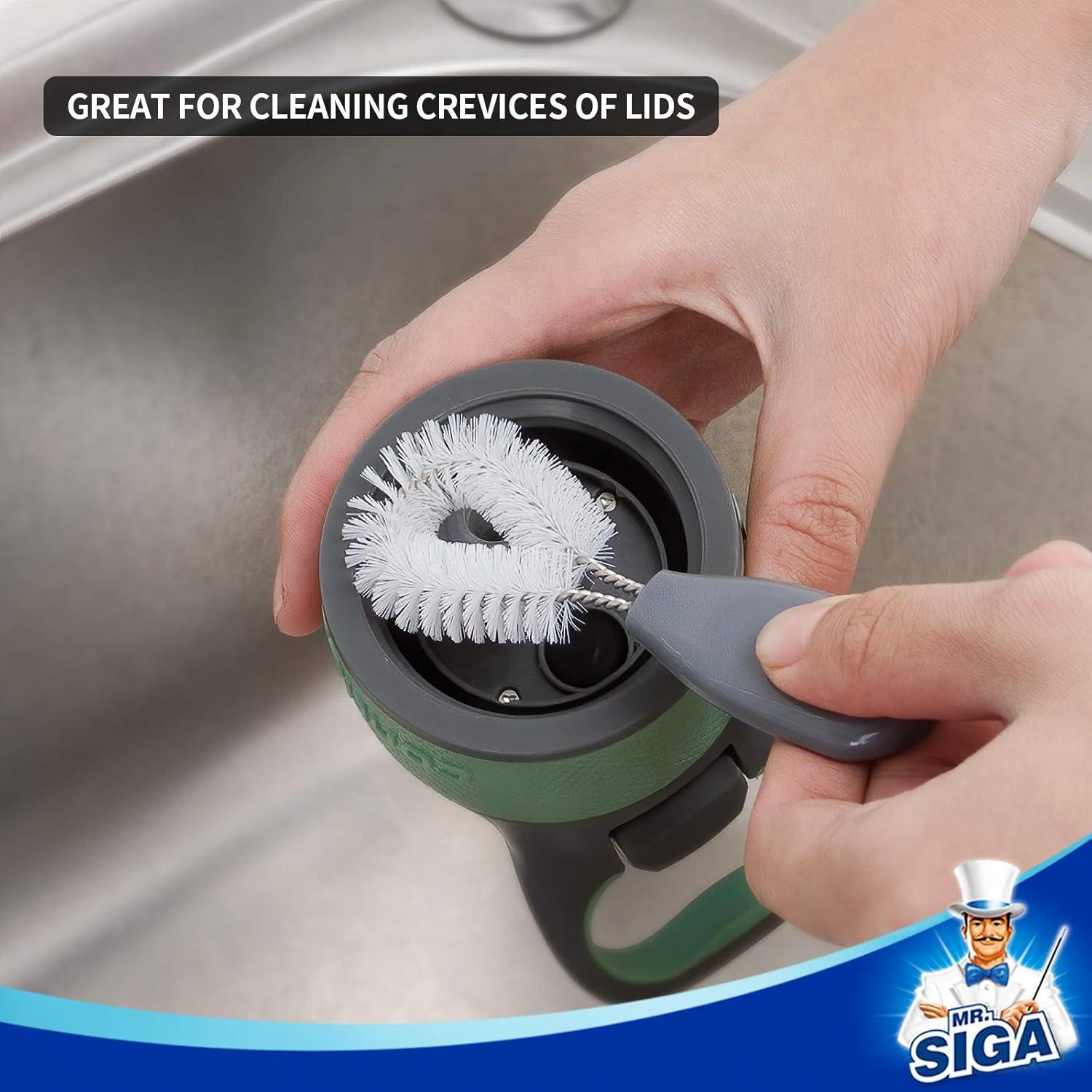 Juego de cepillos de limpieza MR.SIGA para botellas y biberones