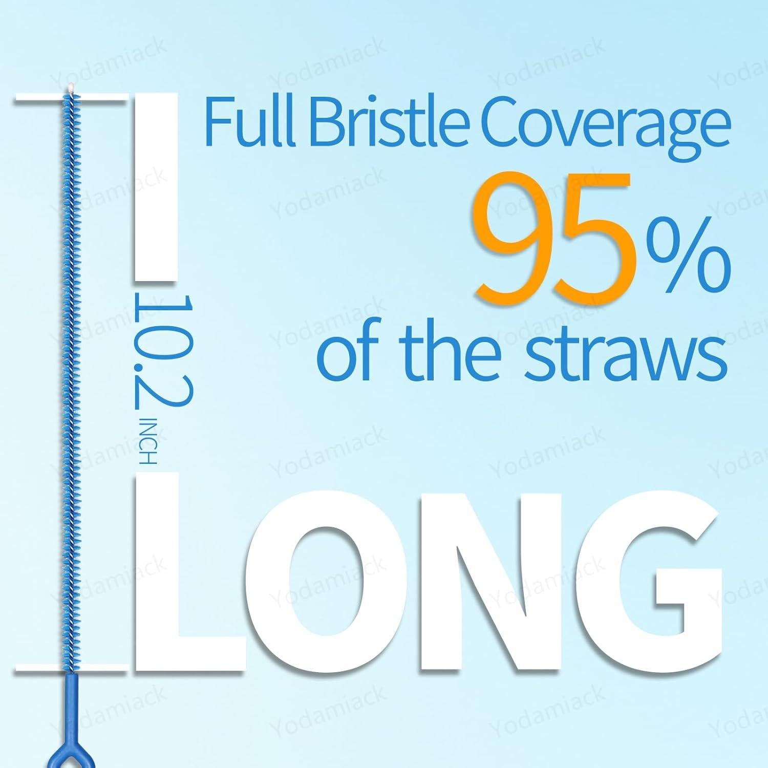 Cepillo Limpiador de Popotes Yodamiack - 32 cm, 4 Tamaños