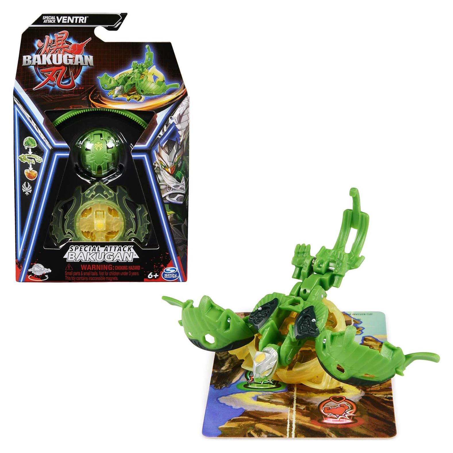 Bakugan Ataque Especial Ventri - Figura Coleccionable 8.89cm