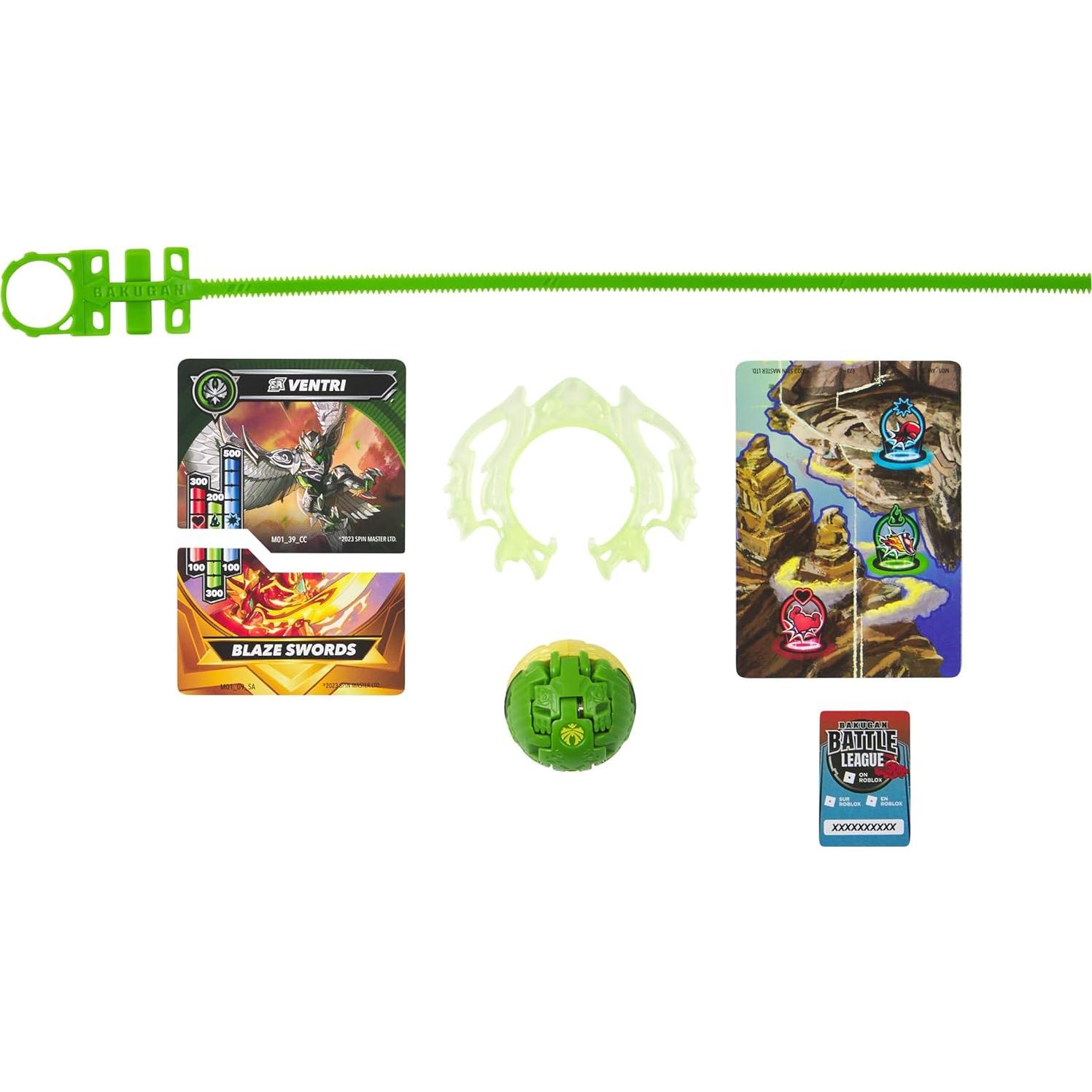 Bakugan Ataque Especial Ventri - Figura Coleccionable 8.89cm