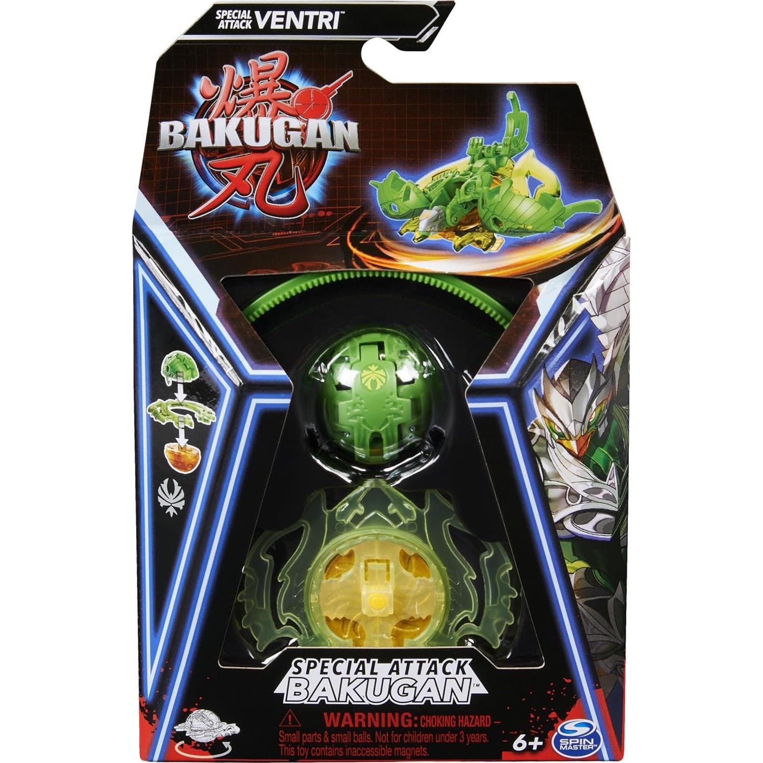 Bakugan Ataque Especial Ventri - Figura Coleccionable 8.89cm