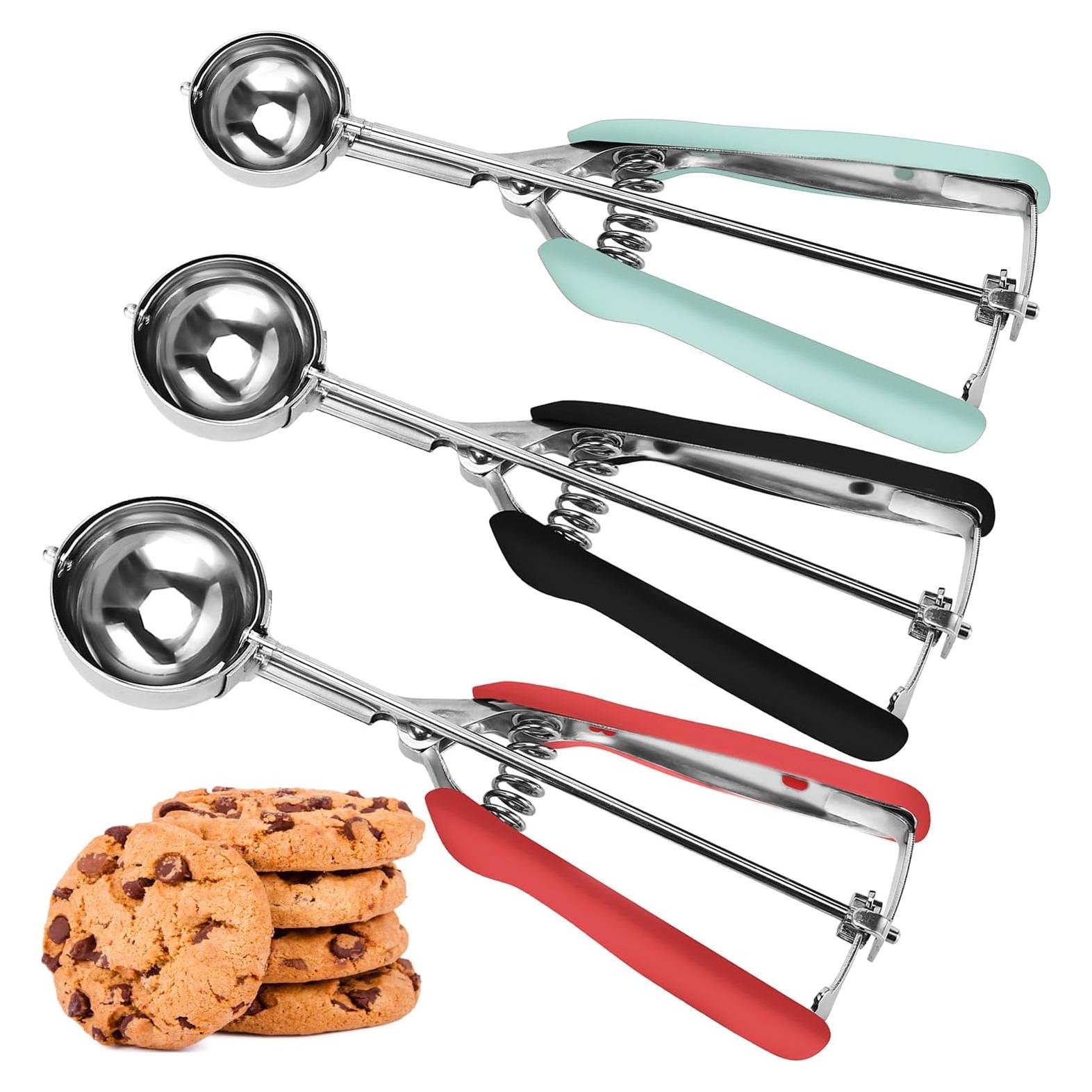 Set de 3 Cucharas para Galletas JUNADAEL J - Acero Inoxidable