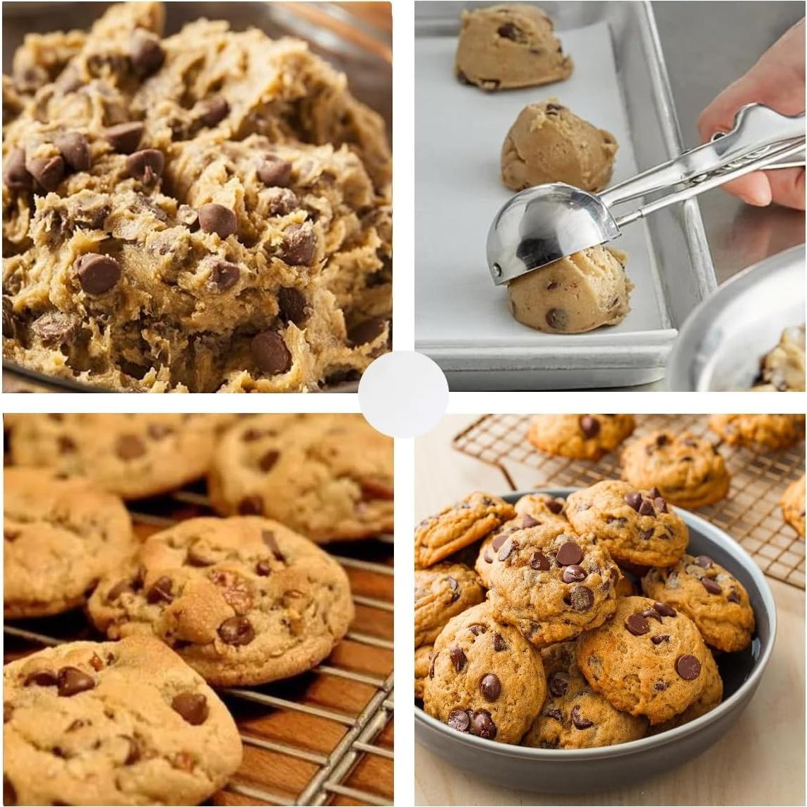 Set de 3 Cucharas para Galletas OTEHETOT de Acero Inoxidable