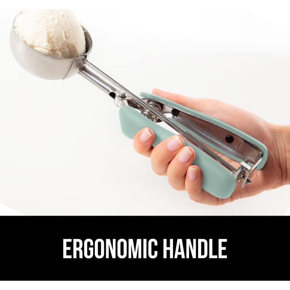 Cucharón de Acero Inoxidable Gorilla Grip 2 Cucharadas Menta