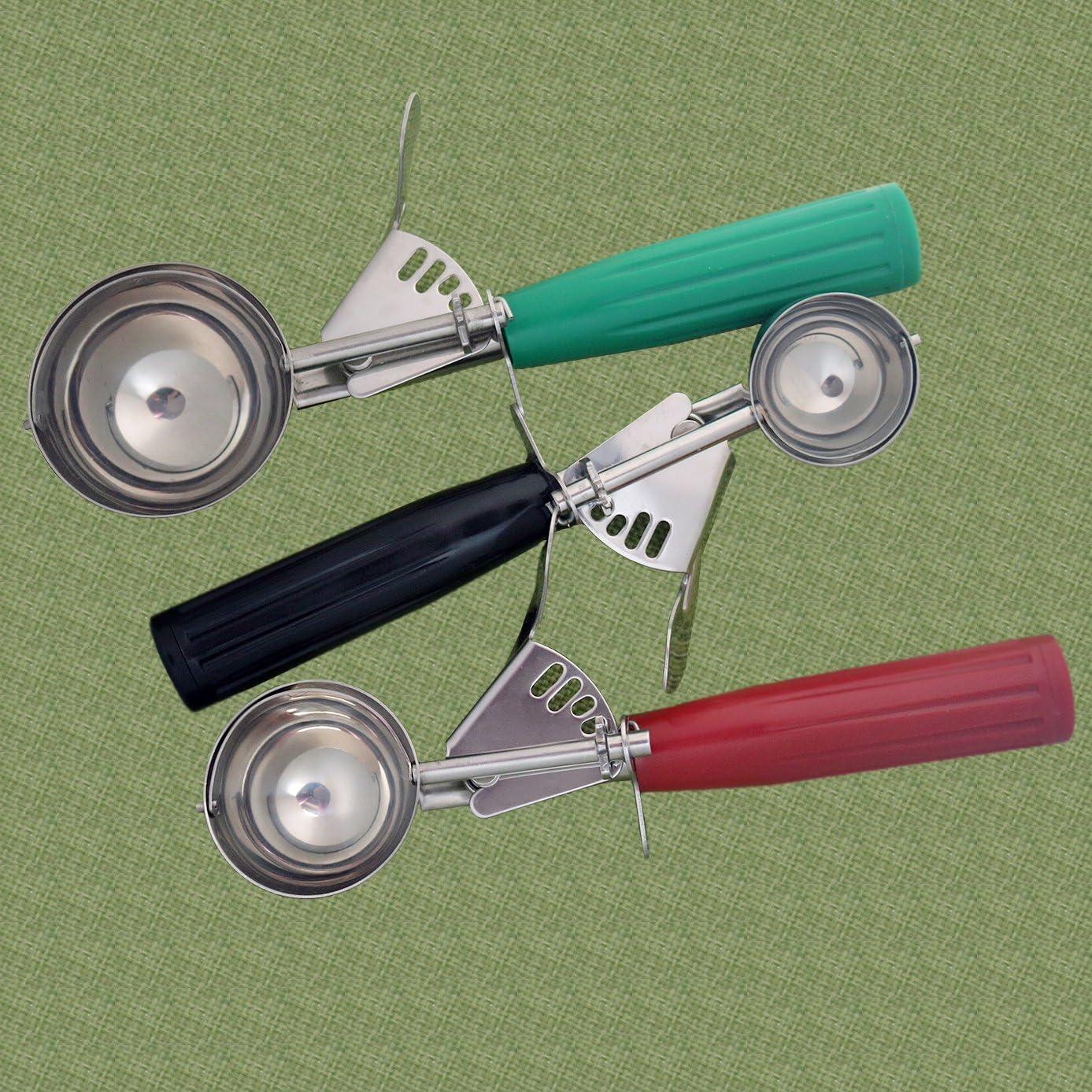 Juego de cucharas para galletas Todeu 3 tamaños acero inoxidable