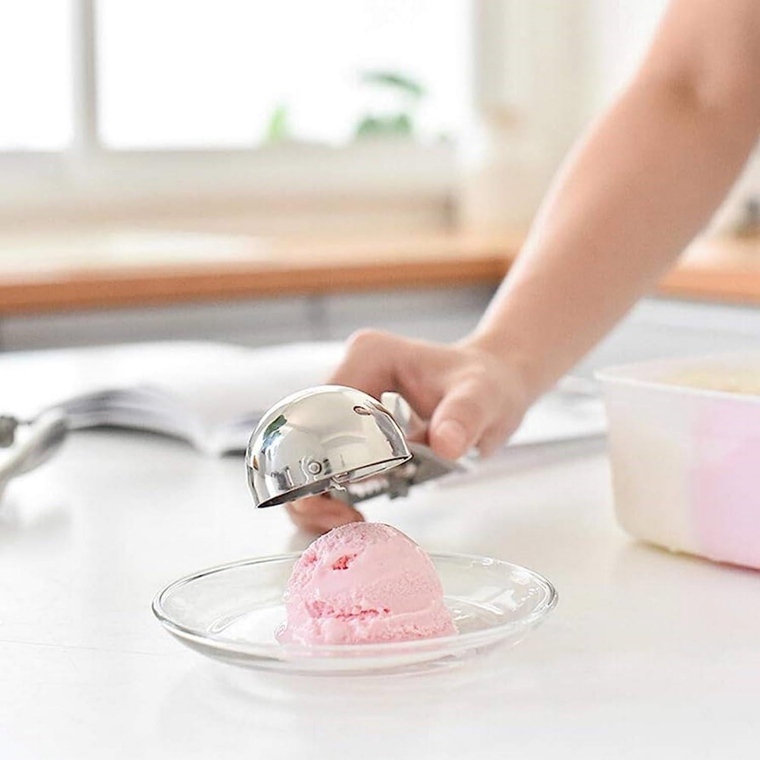 Set de 3 Cucharones para Helado OSHLANT Acero Inoxidable 18/8