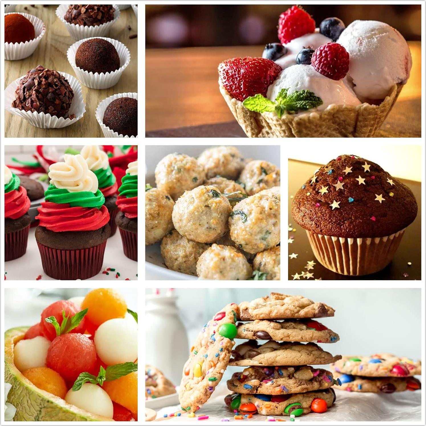 Cucharón para Galletas LLESCA #60 15 ml Acero Inoxidable Antideslizante