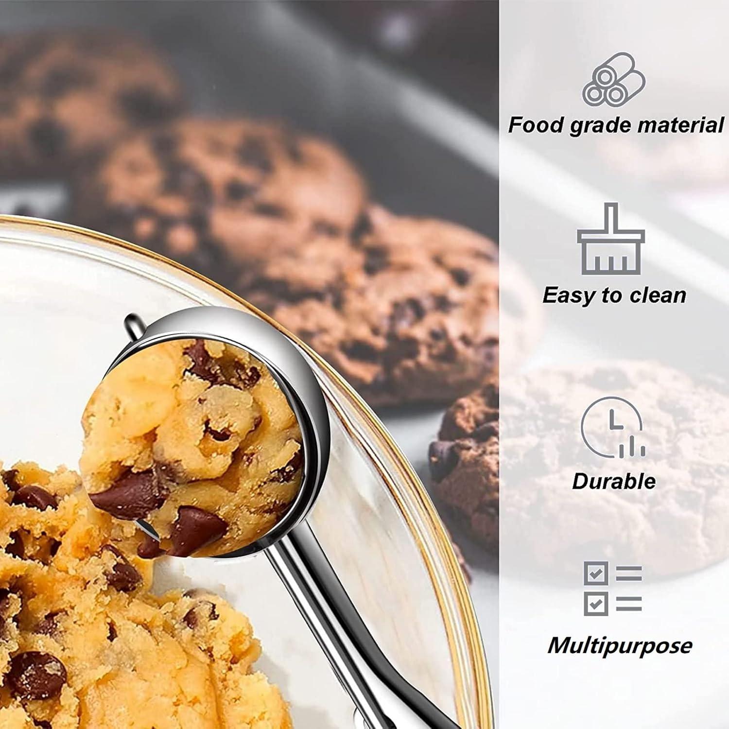 Set de 3 Cucharones de Helado OTEHETOT Acero Inoxidable