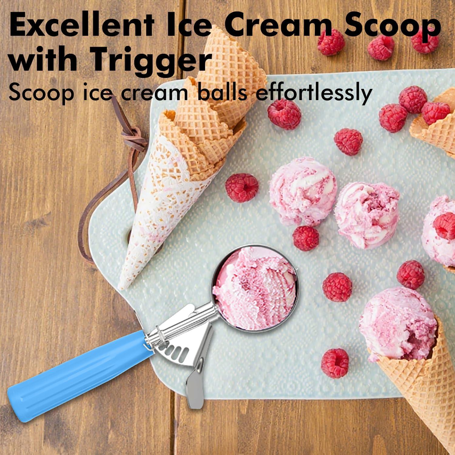 Juego de cucharas dosificadoras JUNADAEL - 3 tamaños 34g, 57g, 113g