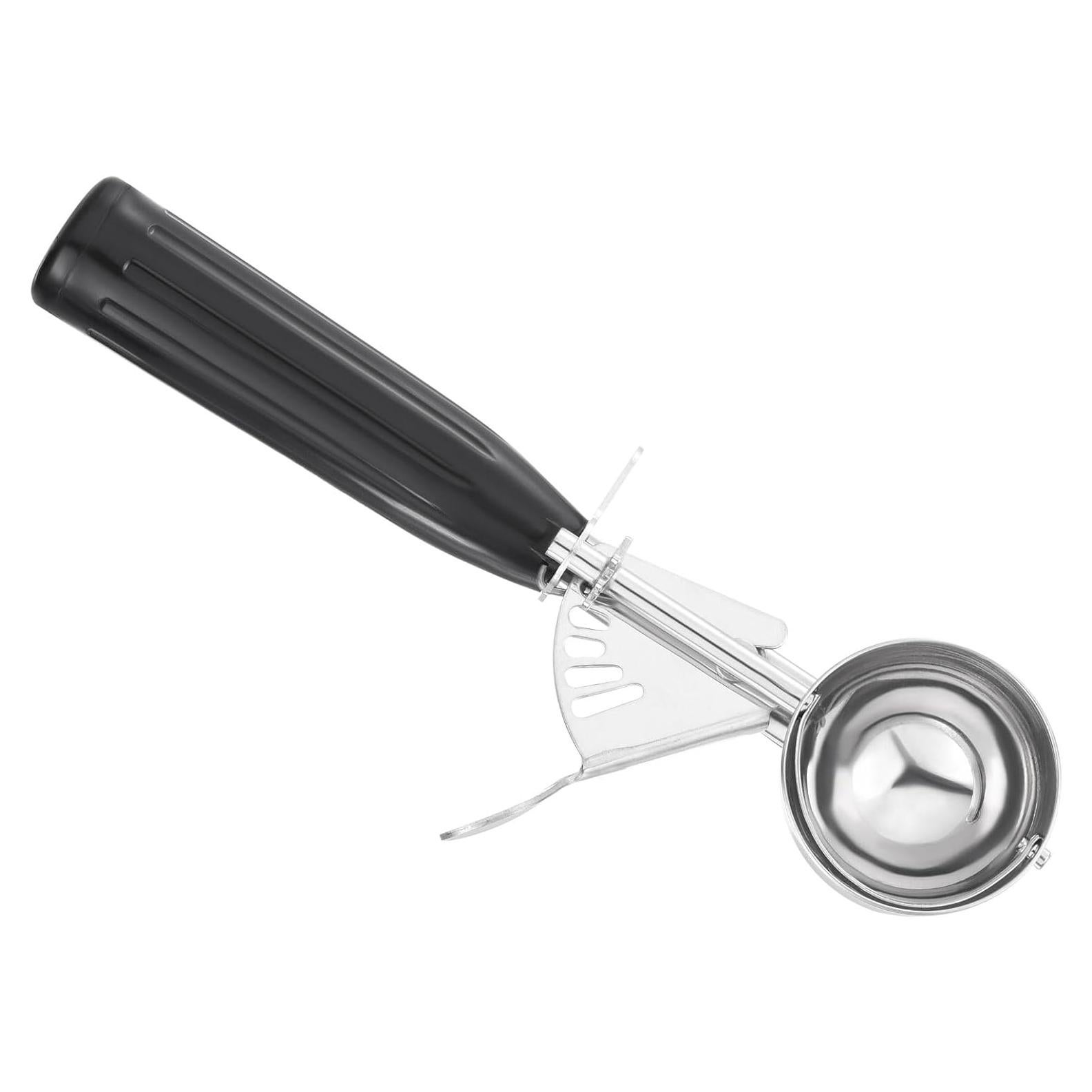Cucharón de Helado PATIKIL 28.35ml Acero Inoxidable Negro