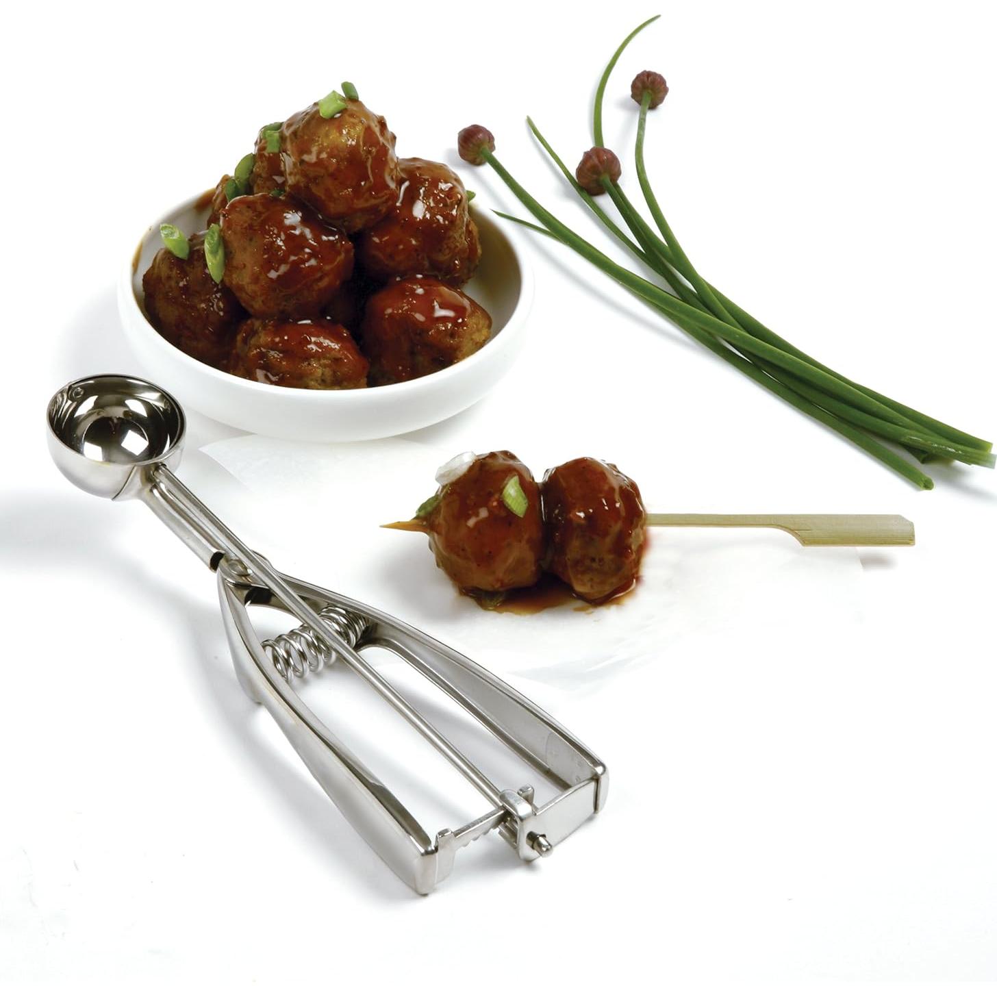 Set de 3 Cucharas de Acero Inoxidable Norpro - 1, 1.5 y 3 Cucharadas