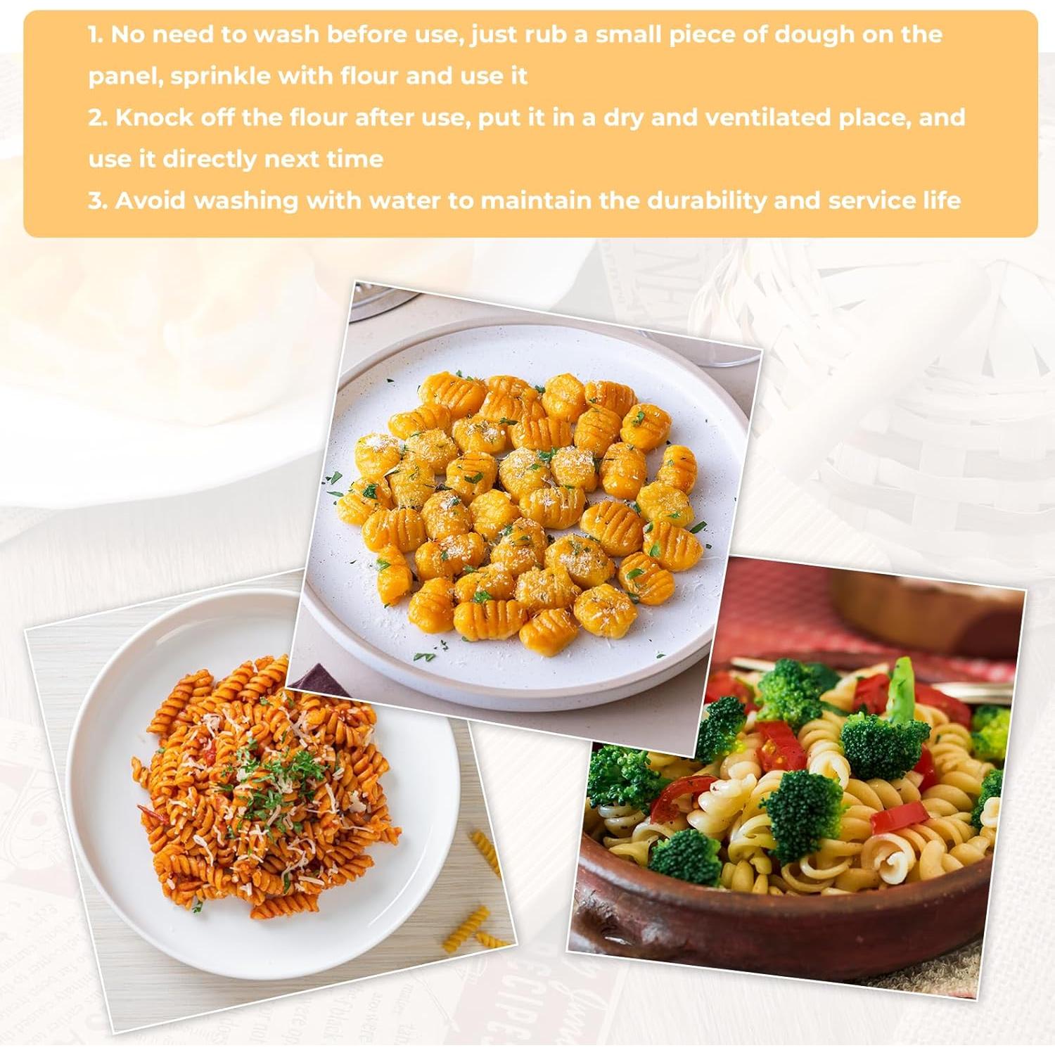 Tabla de Gnocchi de Madera Trinkrittey 24x15 cm para Pasta