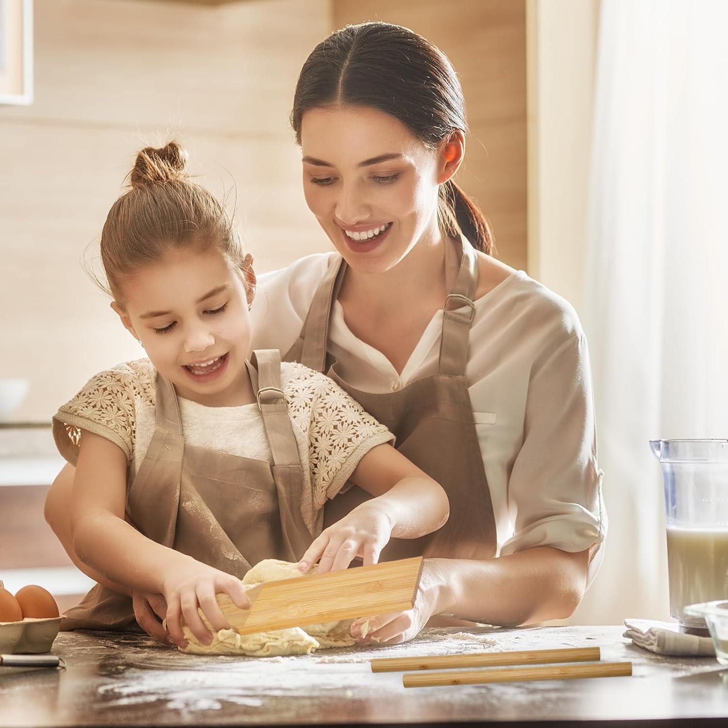 Juego de Tabla de Gnocchi Temoht - 2 Tablas, 2 Rodillos, Cortador
