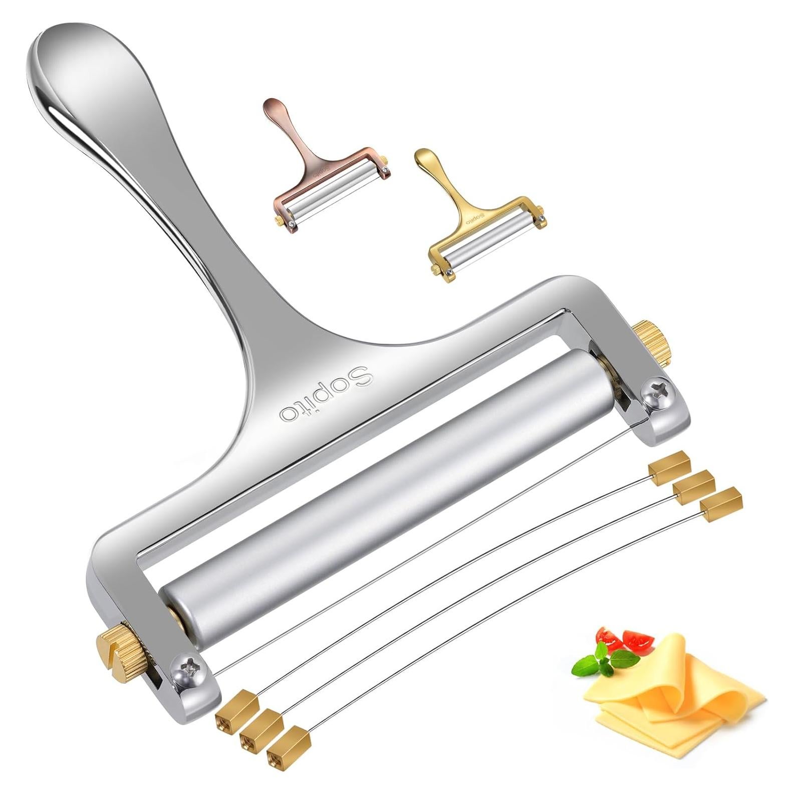 Cortador de Queso Sopito de Acero Inoxidable Ajustable 10 cm