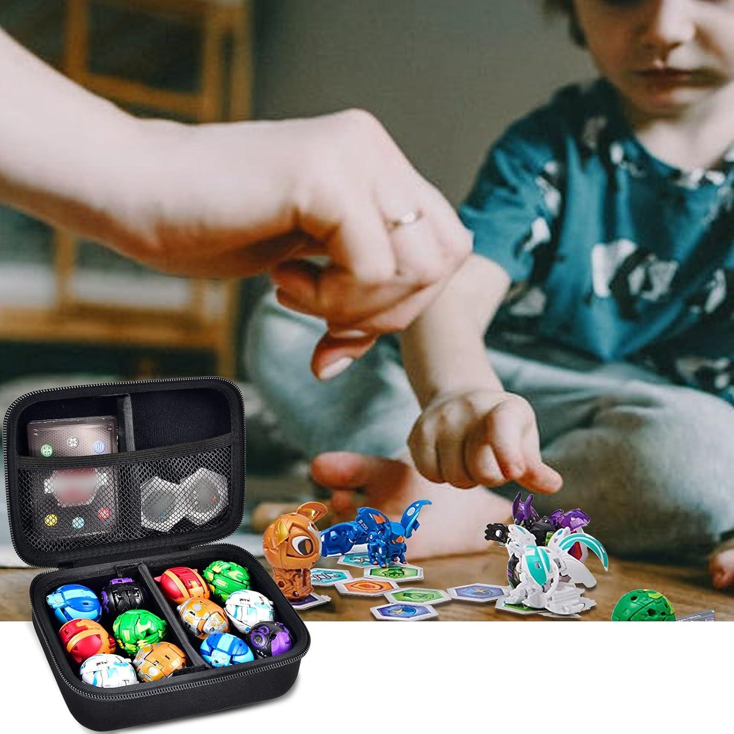 Estuche Organizador Bakugan PAIYULE Negro para Juguetes